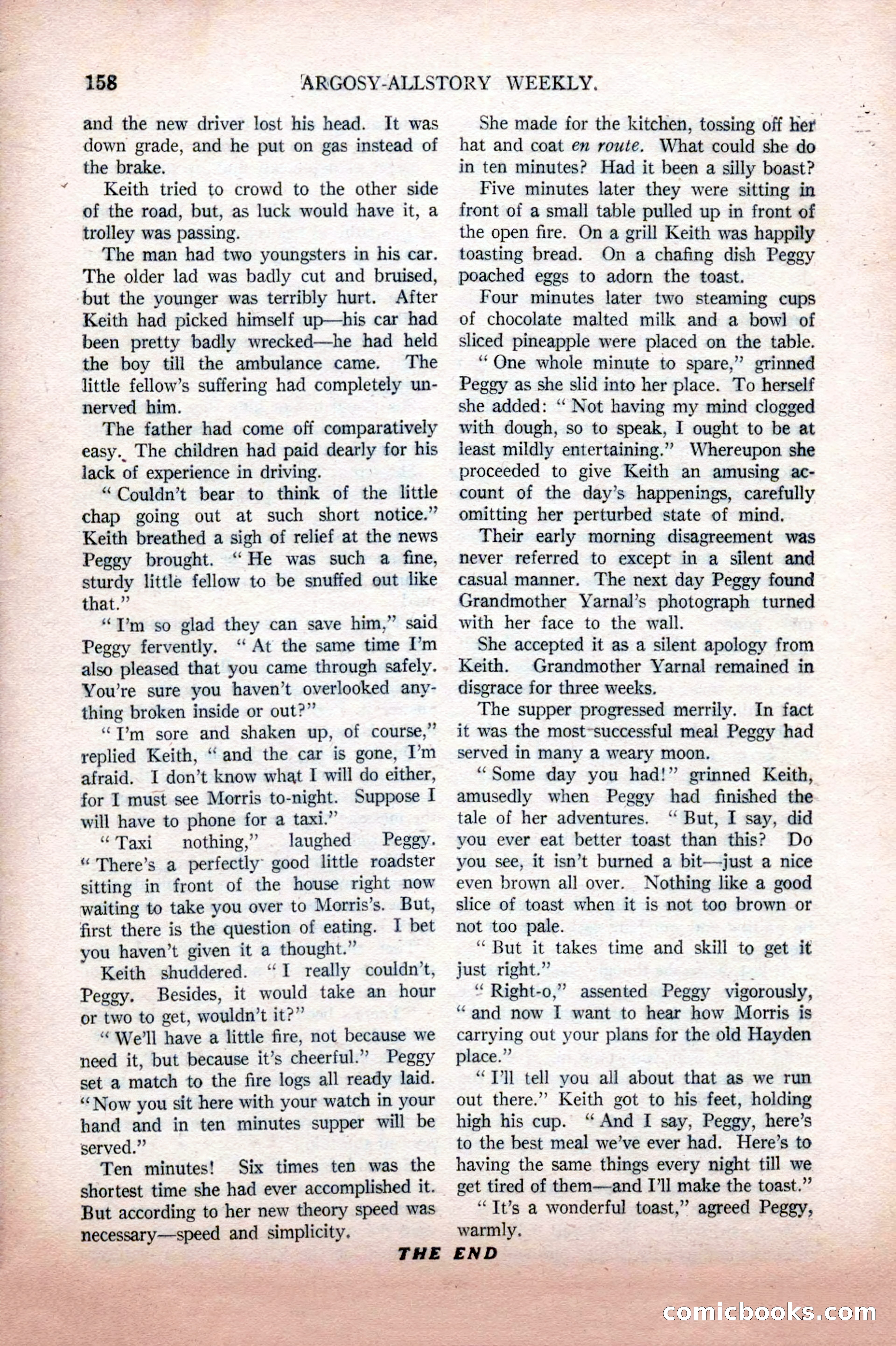 Argosy All-Story Weekly, February 12, 1927 — page 164 of 168