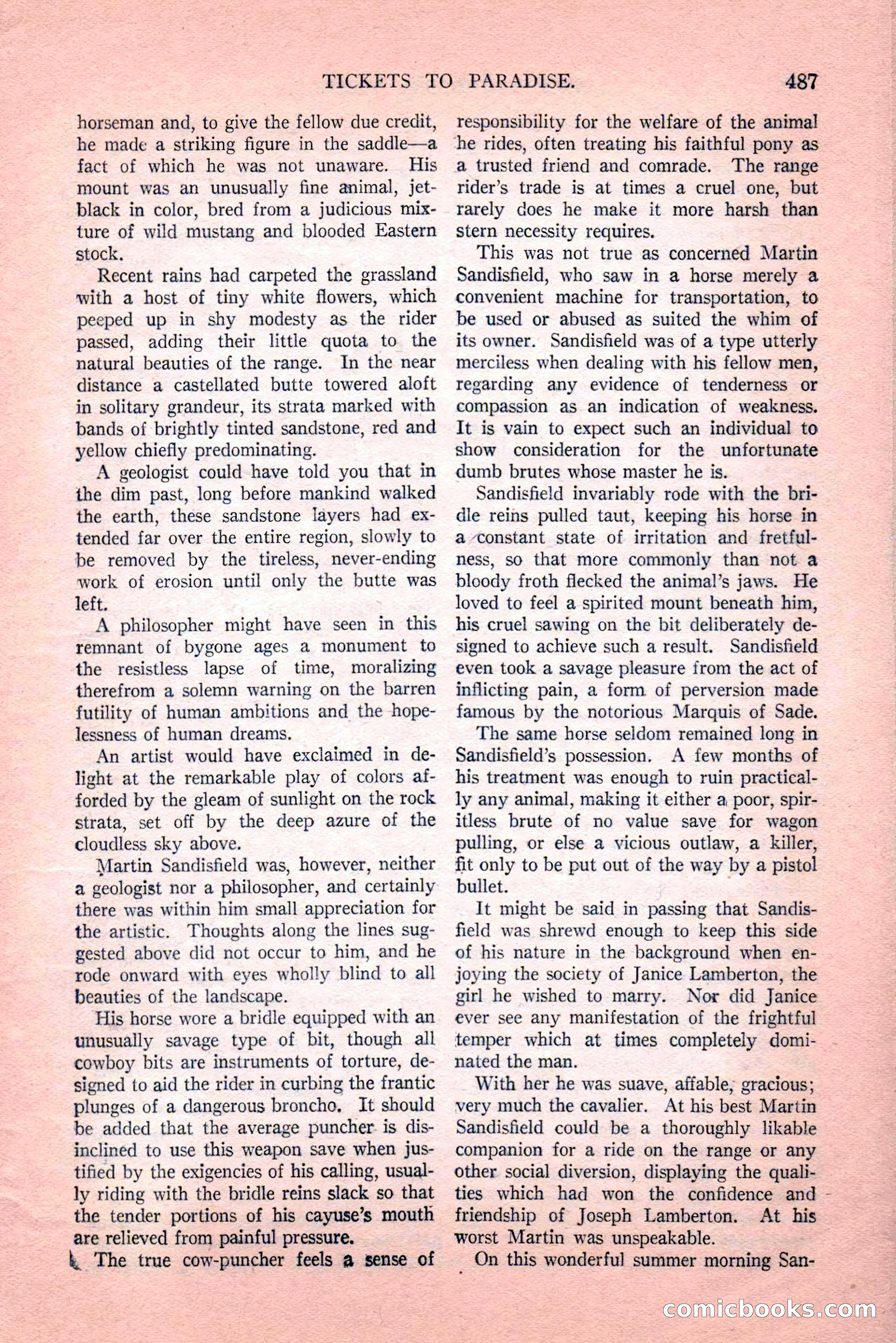 Argosy All-Story Weekly, Vol. 189, No. 4 — page 17 of 180