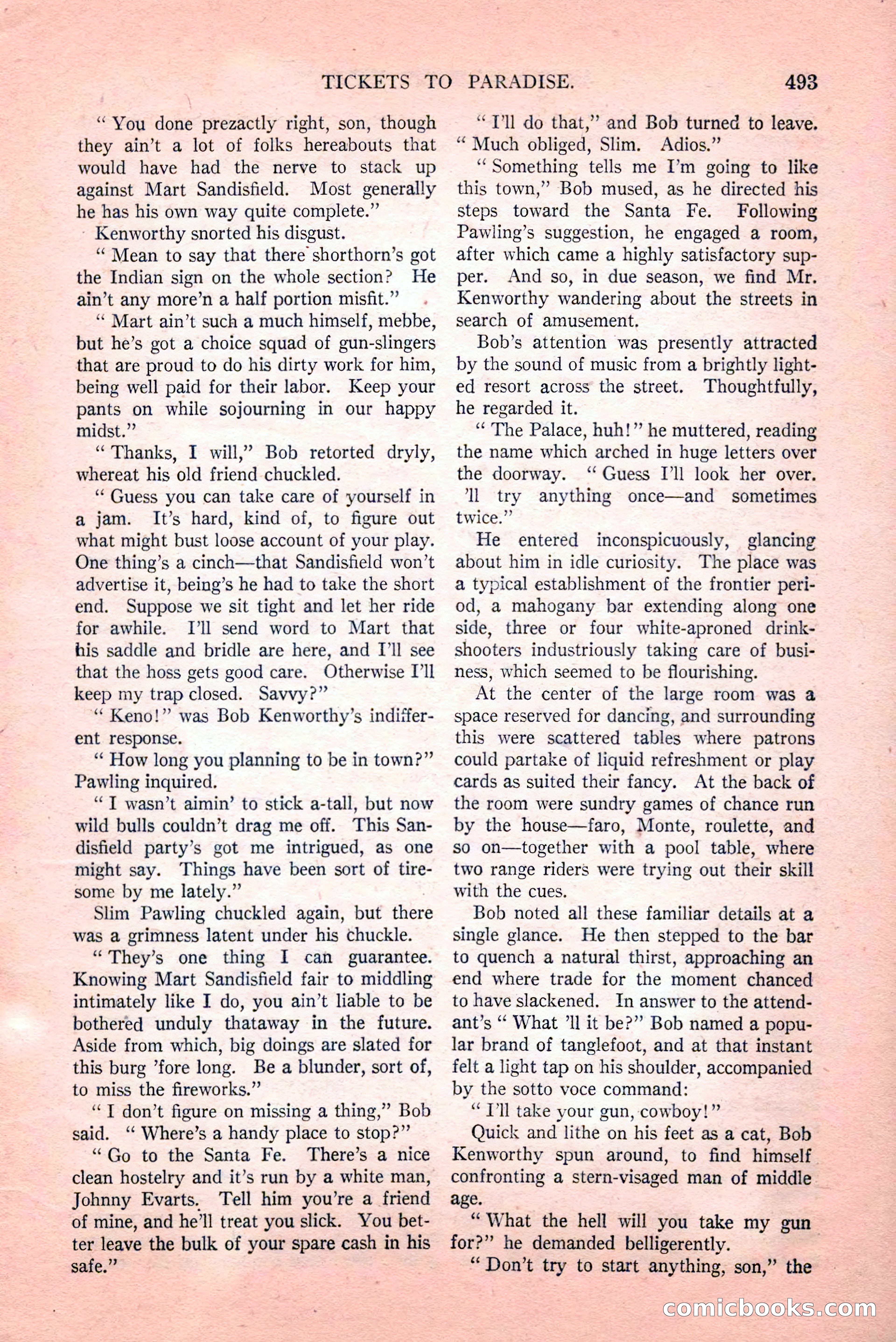 Argosy All-Story Weekly, Vol. 189, No. 4 — page 23 of 180