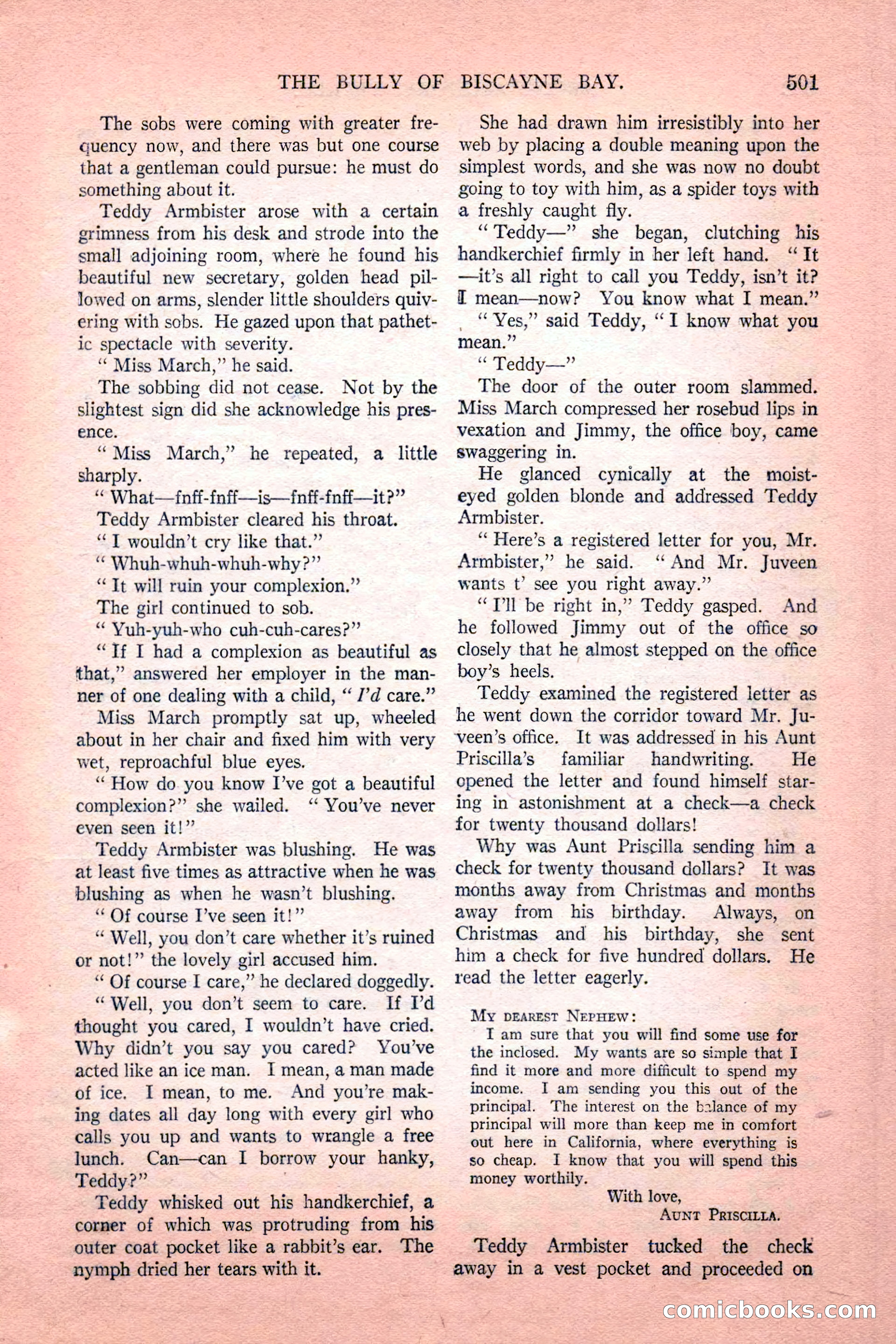 Argosy All-Story Weekly, Vol. 189, No. 4 — page 31 of 180