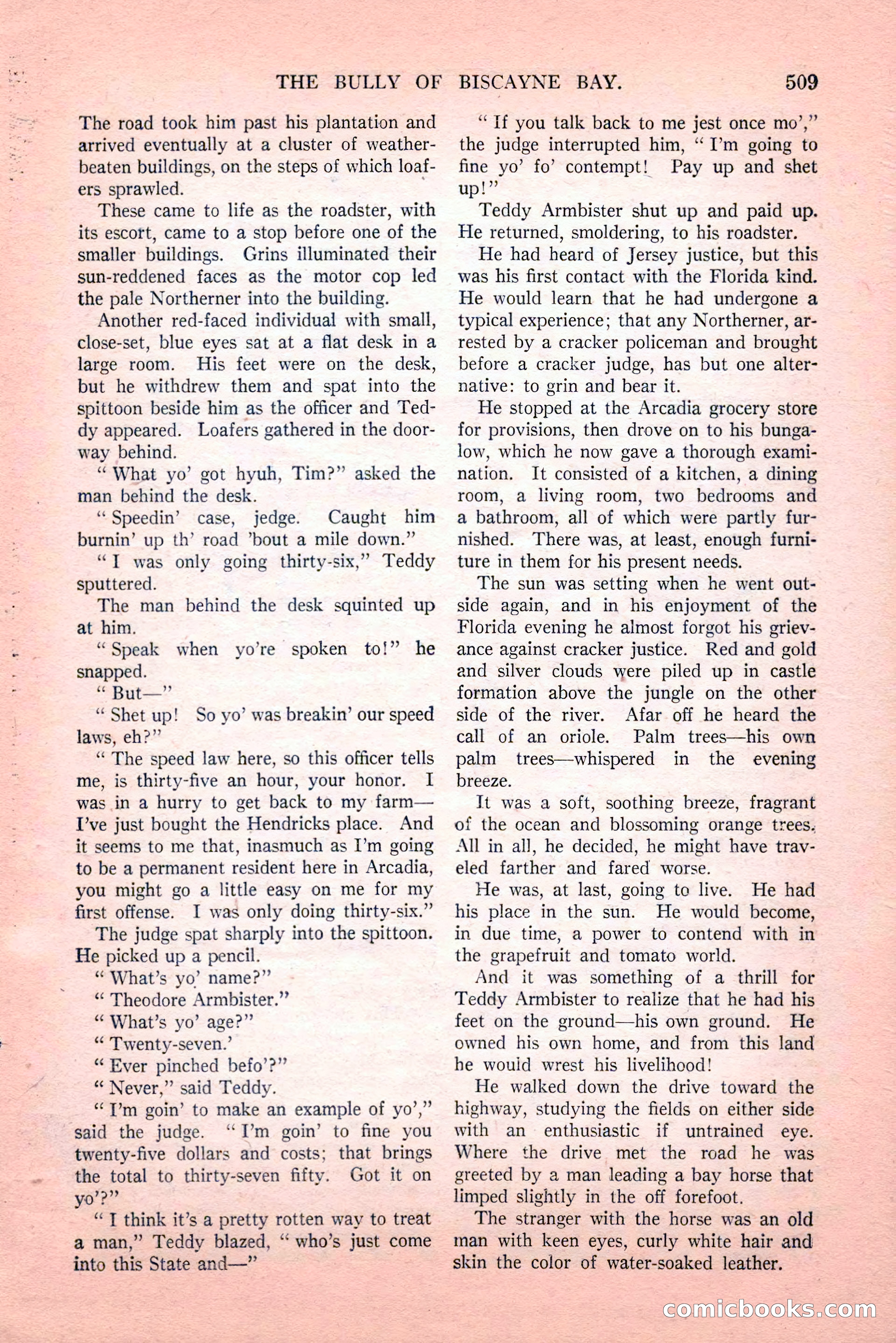 Argosy All-Story Weekly, Vol. 189, No. 4 — page 39 of 180