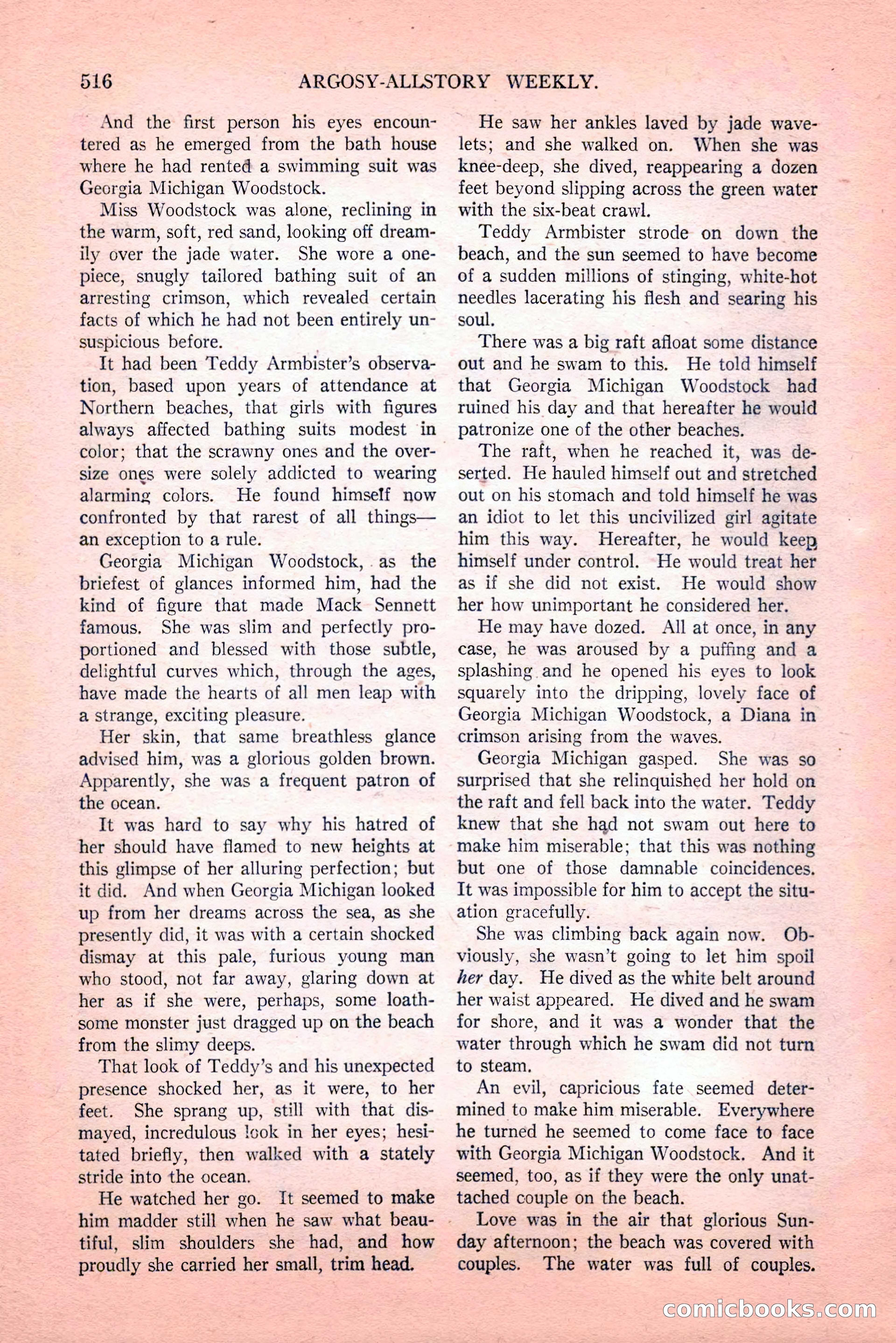 Argosy All-Story Weekly, Vol. 189, No. 4 — page 46 of 180