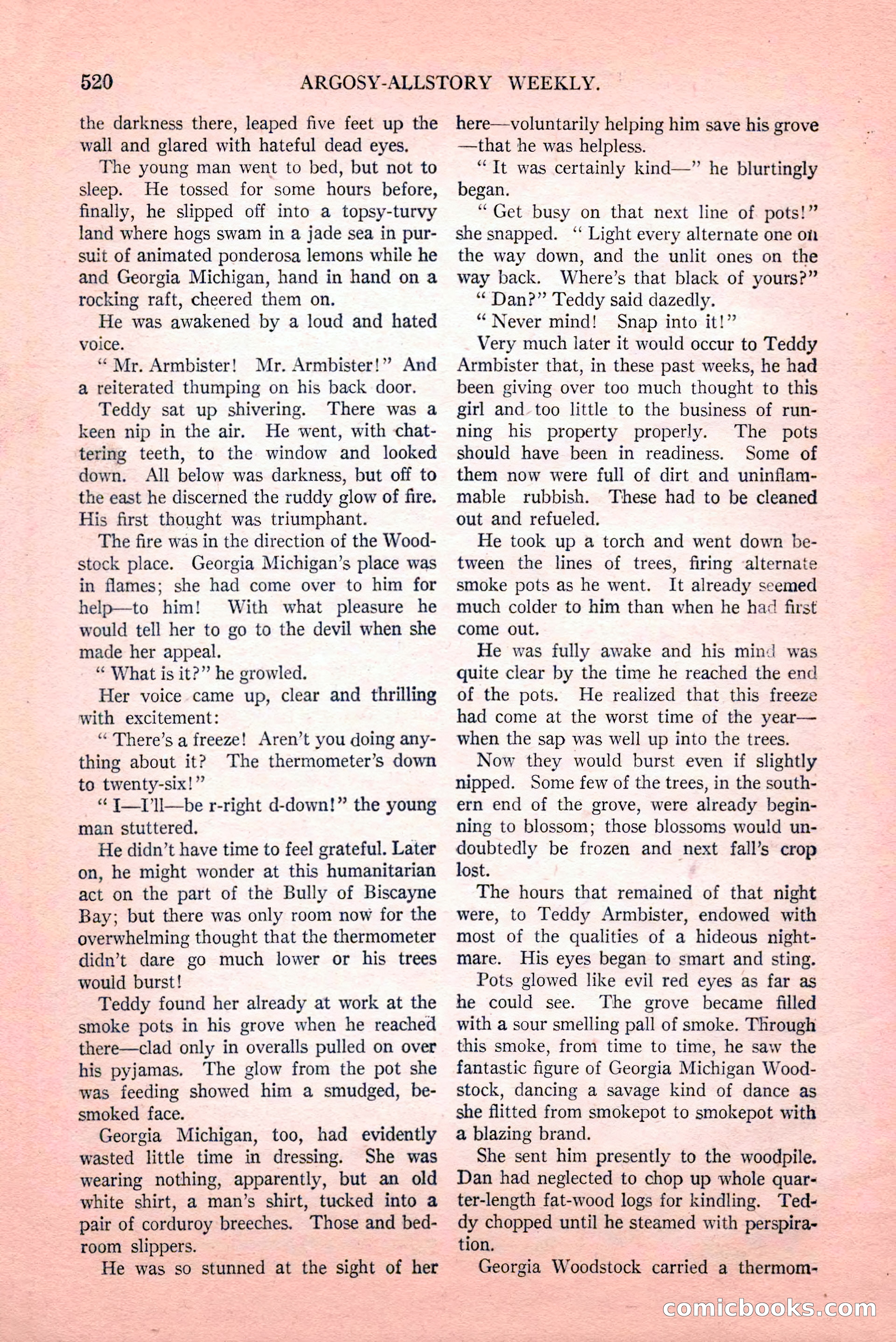 Argosy All-Story Weekly, Vol. 189, No. 4 — page 50 of 180
