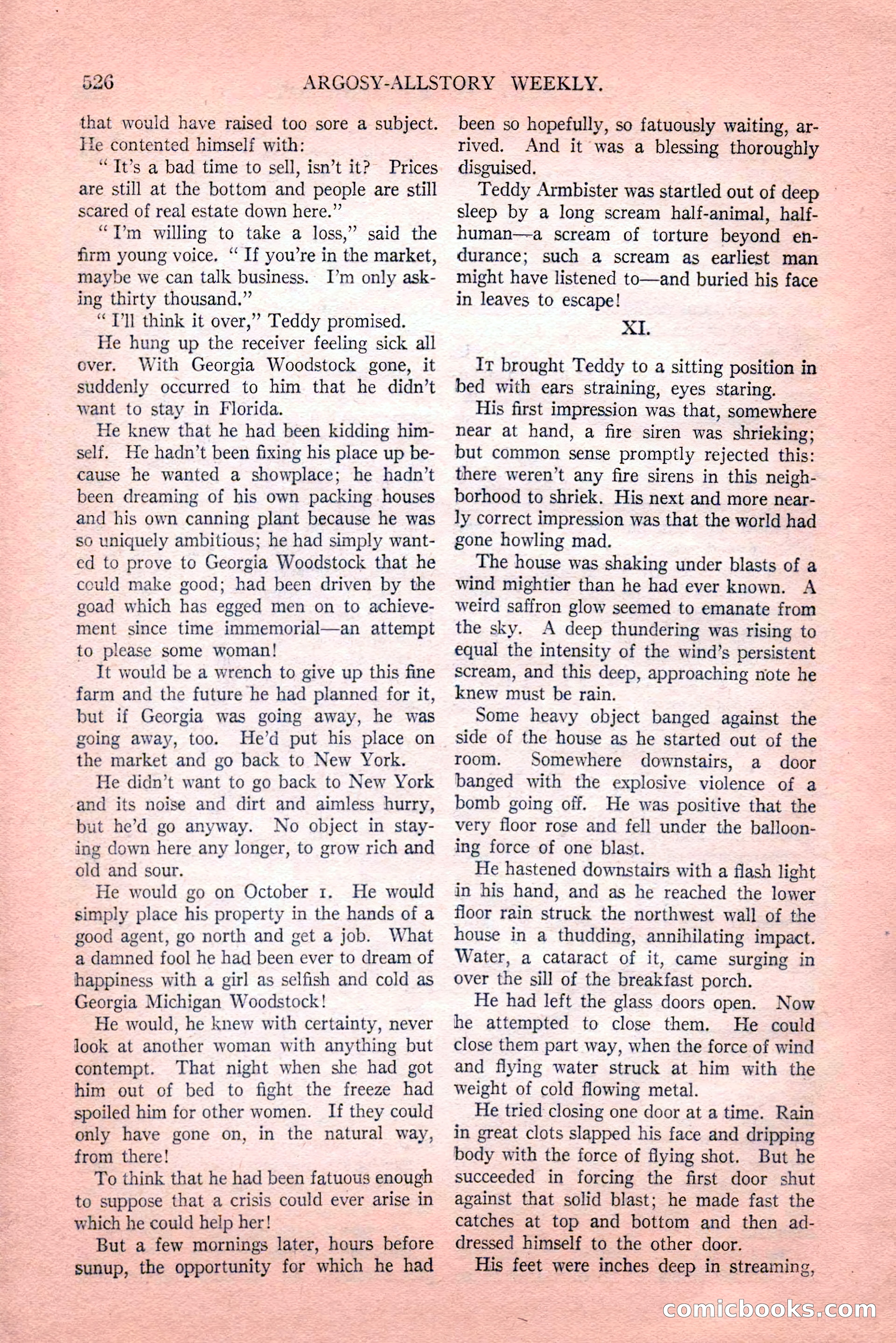 Argosy All-Story Weekly, Vol. 189, No. 4 — page 56 of 180