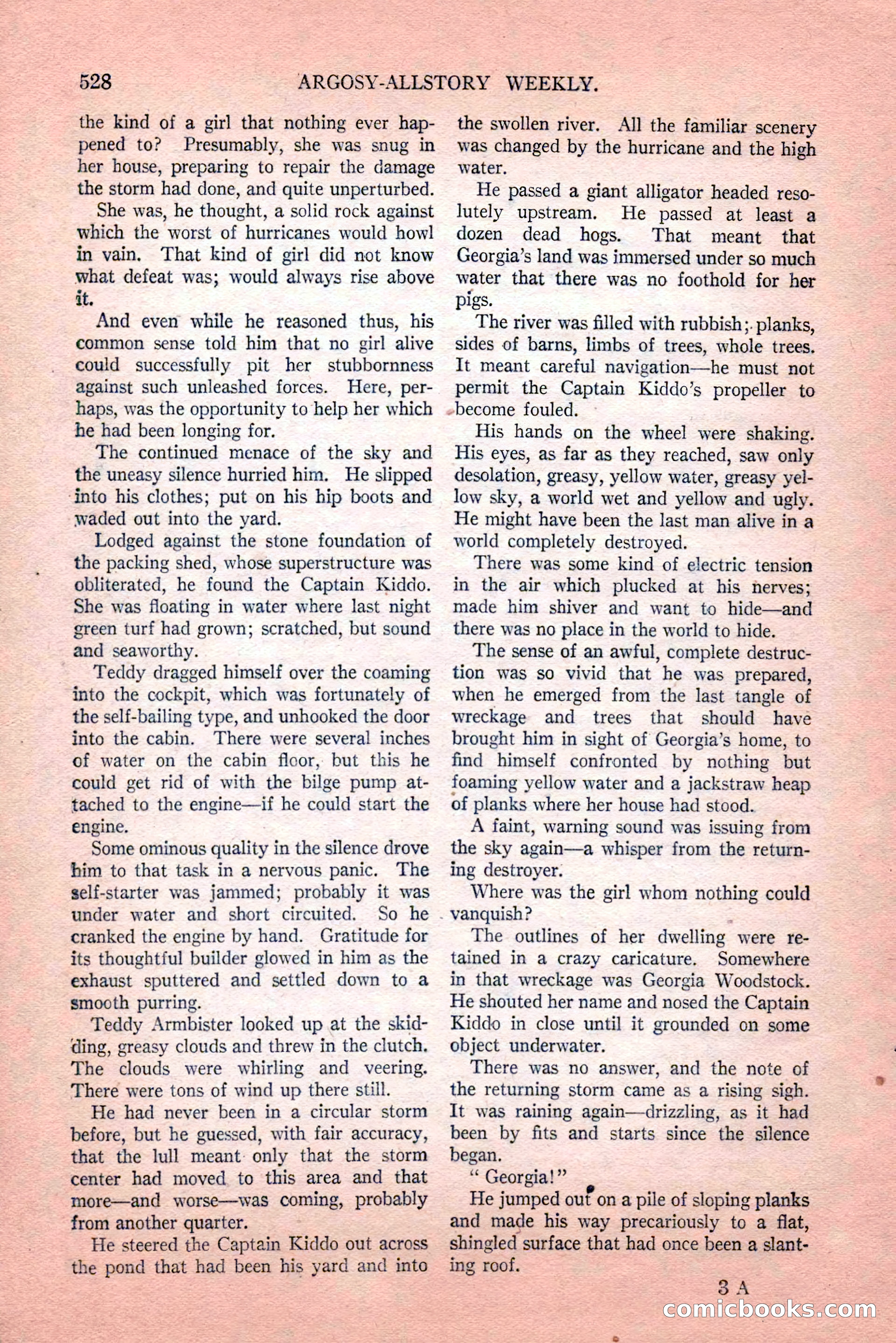 Argosy All-Story Weekly, Vol. 189, No. 4 — page 58 of 180