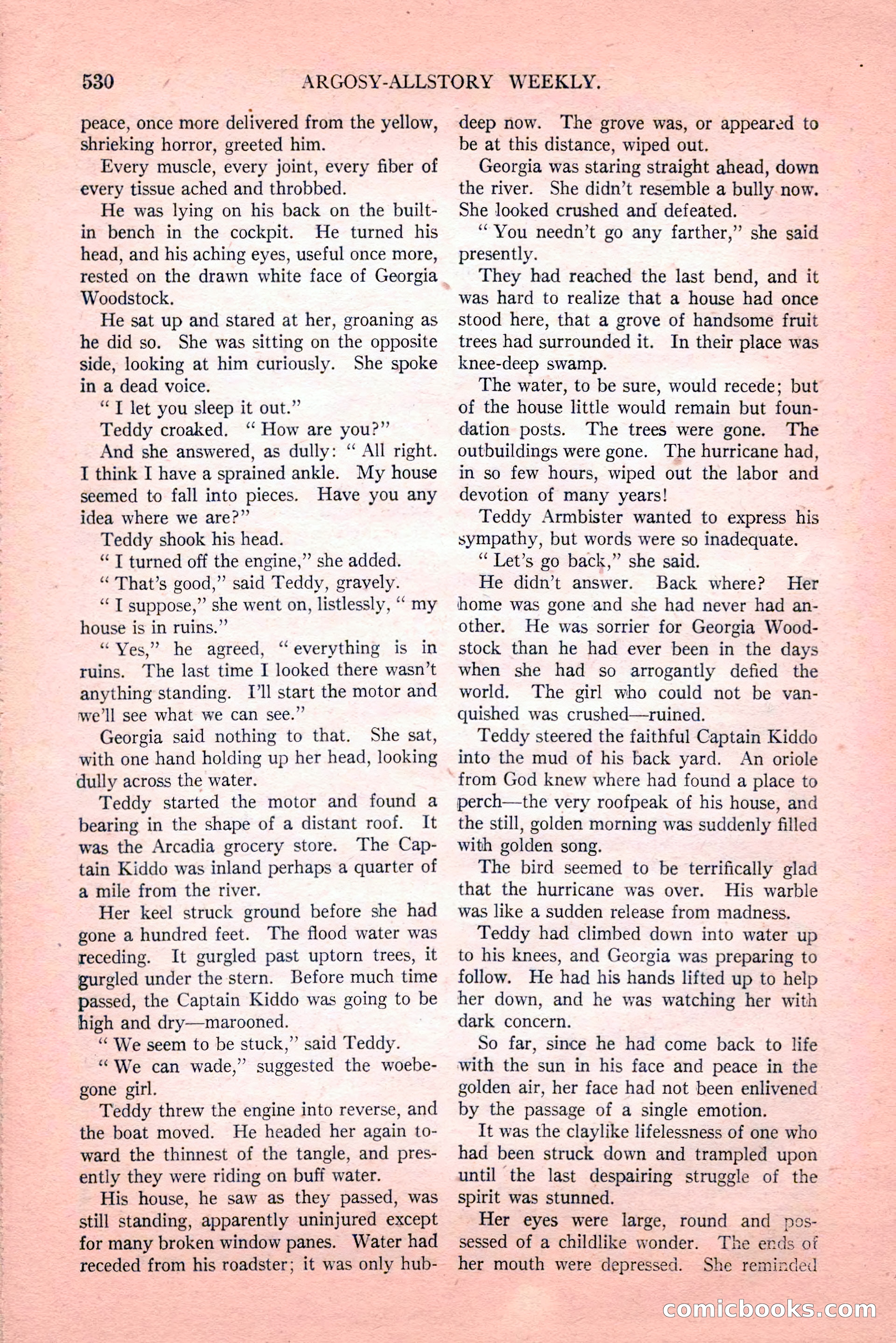 Argosy All-Story Weekly, Vol. 189, No. 4 — page 60 of 180