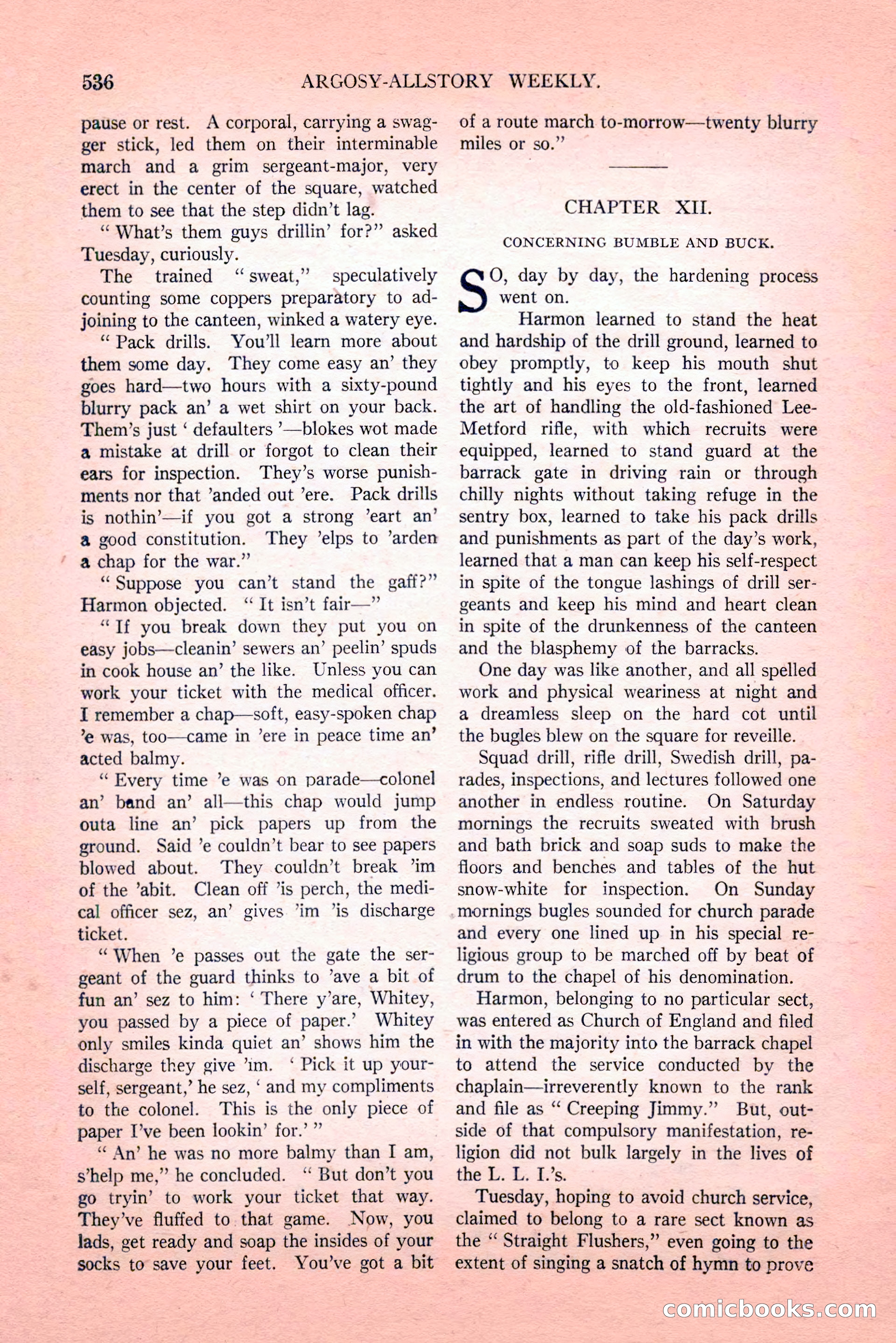 Argosy All-Story Weekly, Vol. 189, No. 4 — page 66 of 180
