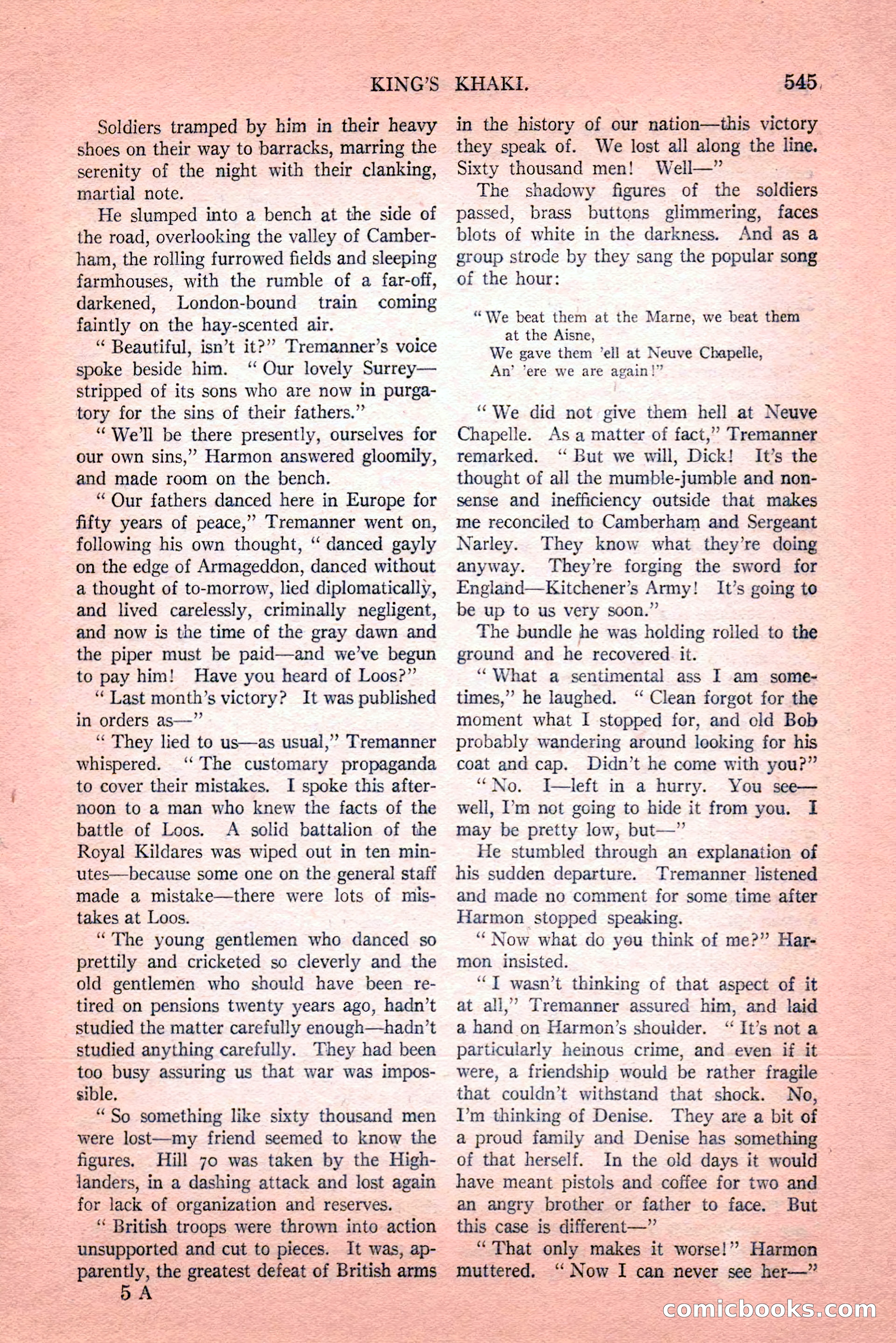 Argosy All-Story Weekly, Vol. 189, No. 4 — page 75 of 180