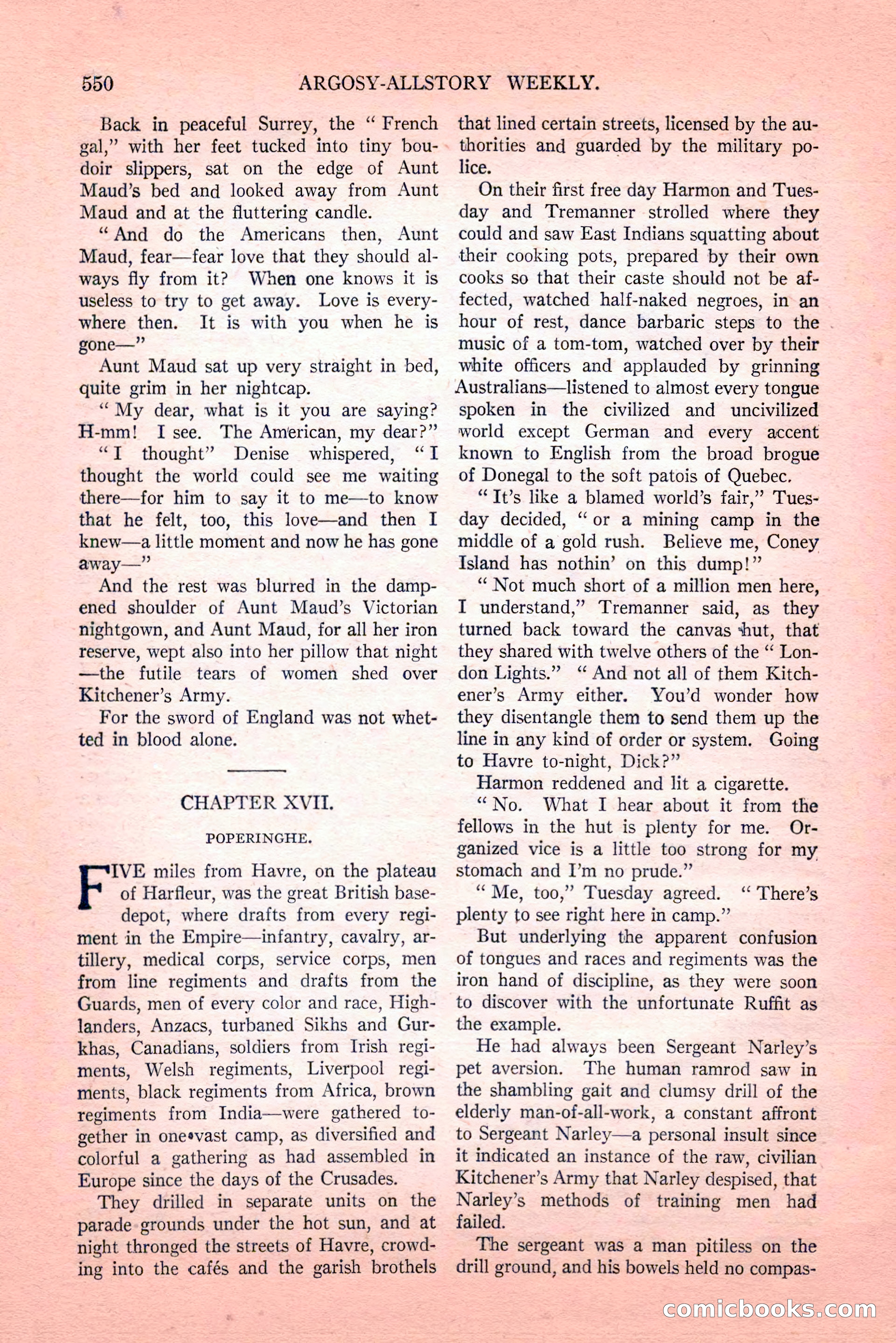 Argosy All-Story Weekly, Vol. 189, No. 4 — page 80 of 180