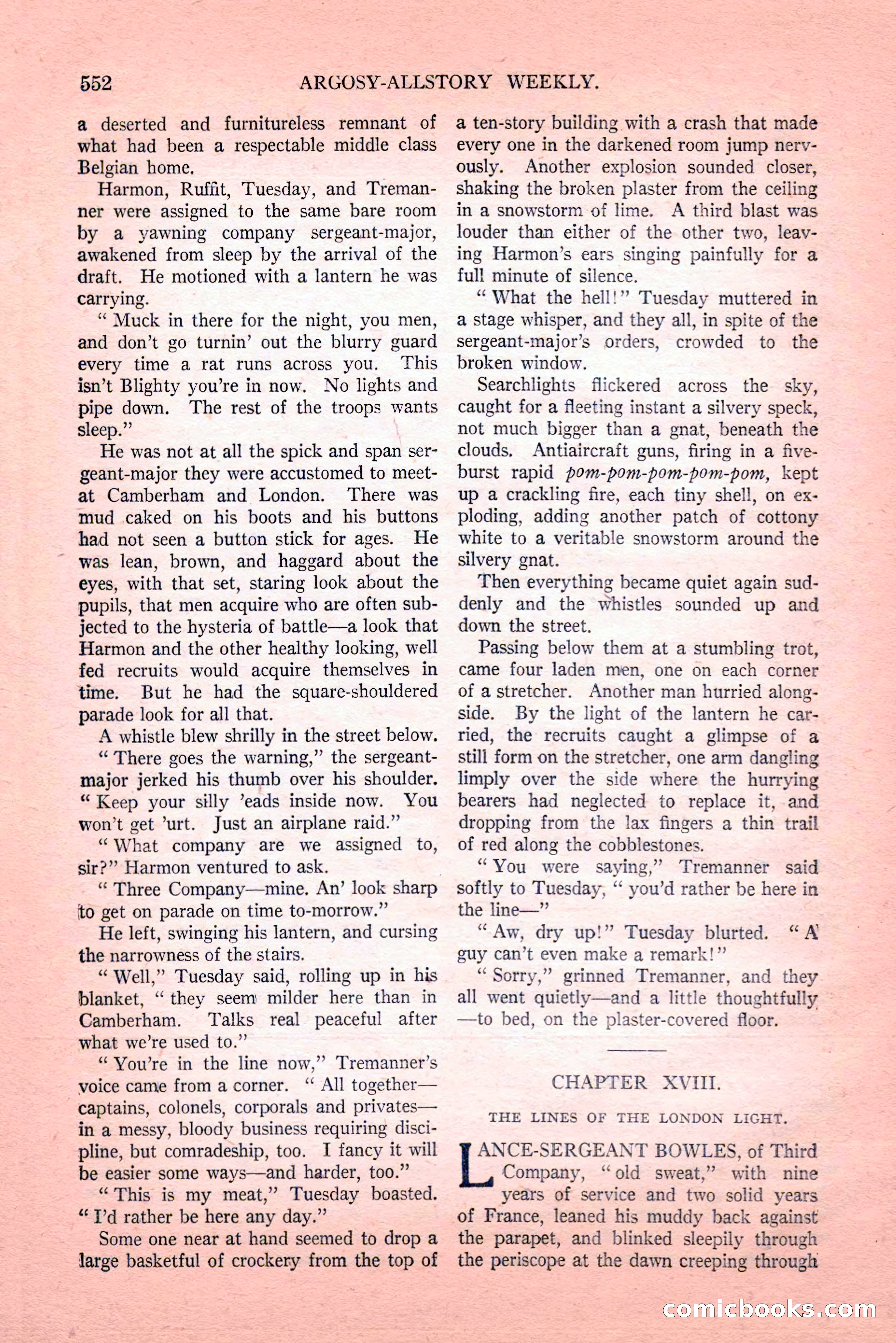 Argosy All-Story Weekly, Vol. 189, No. 4 — page 82 of 180