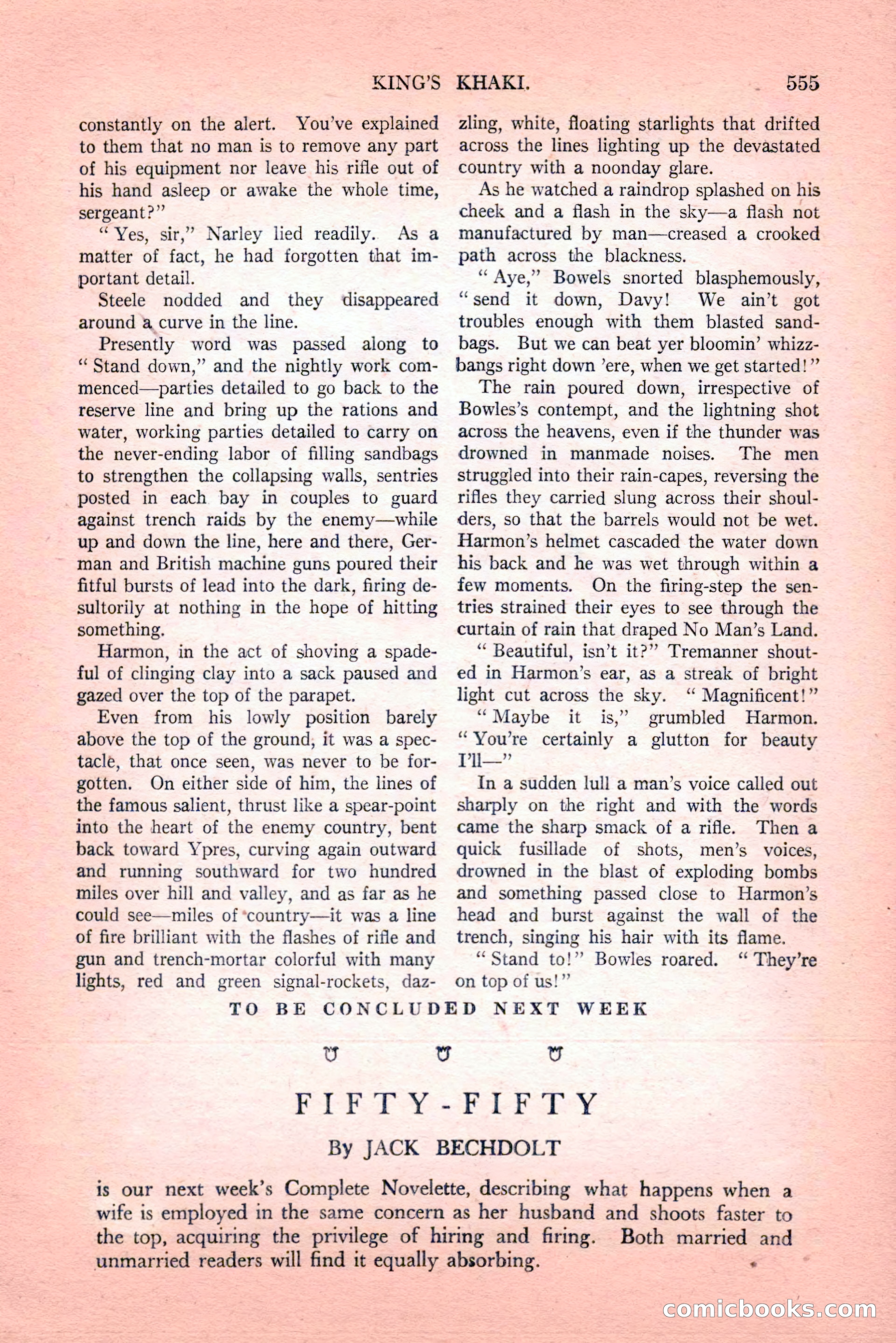 Argosy All-Story Weekly, Vol. 189, No. 4 — page 85 of 180