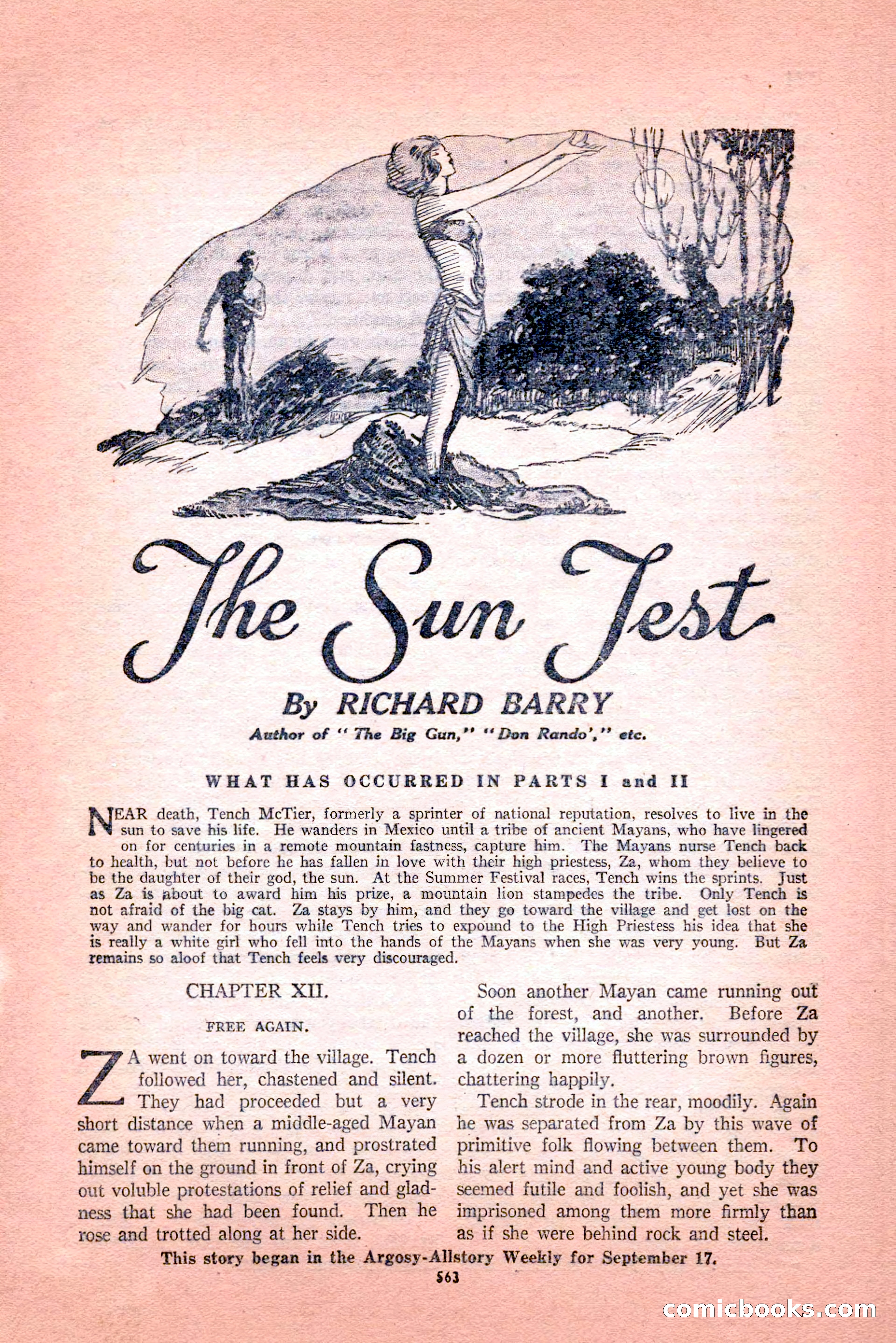 Argosy All-Story Weekly, Vol. 189, No. 4 — page 93 of 180