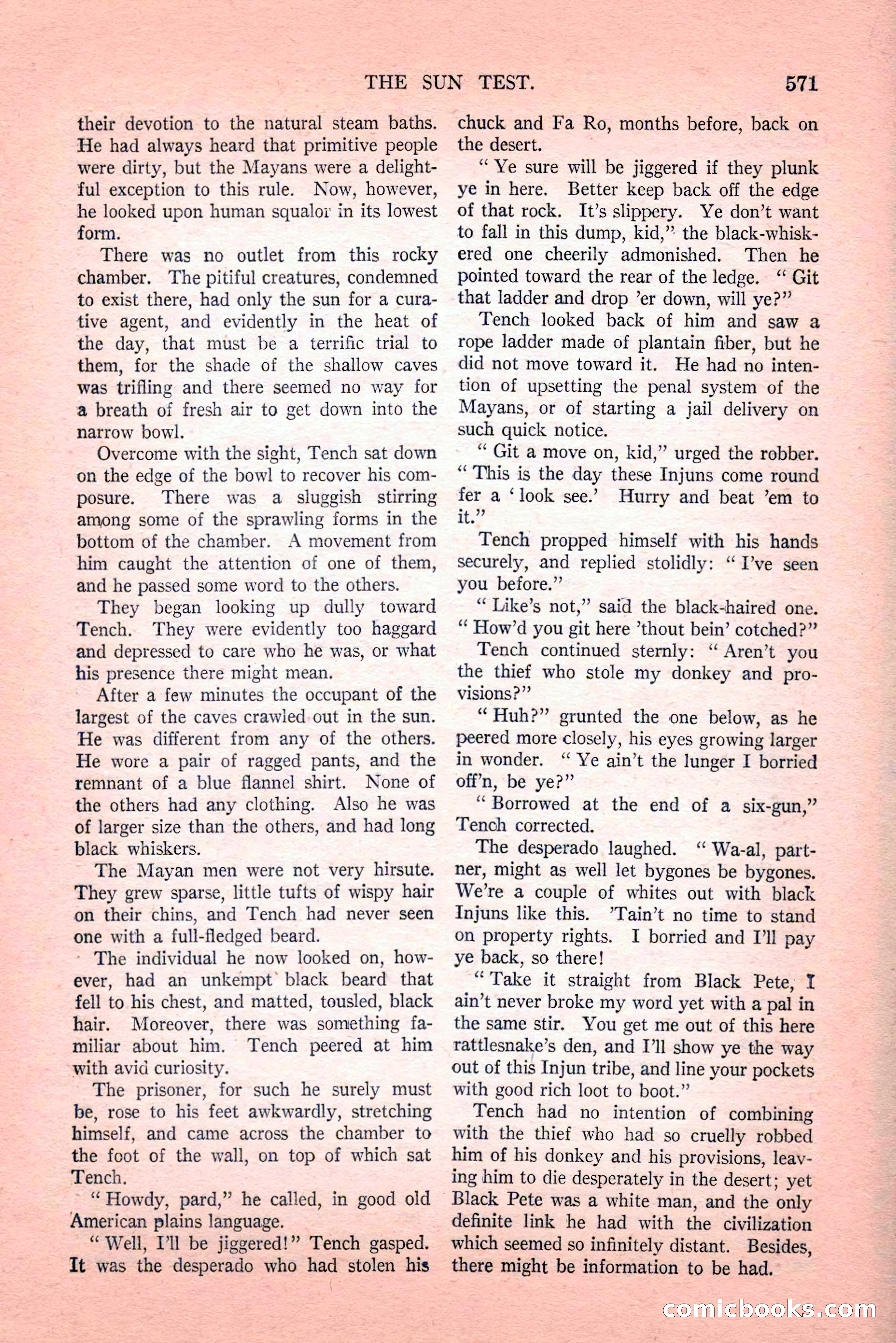 Argosy All-Story Weekly, Vol. 189, No. 4 — page 101 of 180