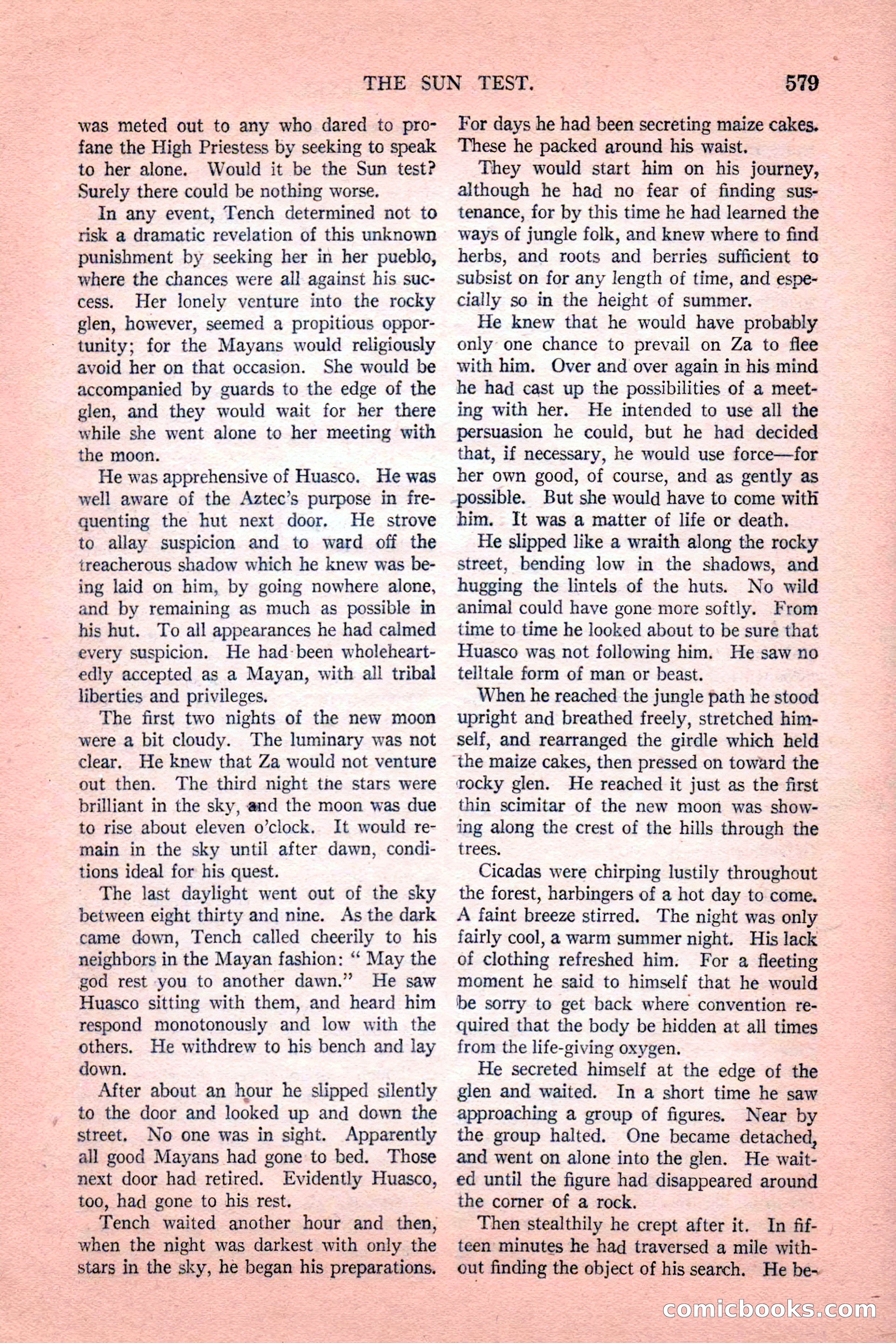 Argosy All-Story Weekly, Vol. 189, No. 4 — page 109 of 180