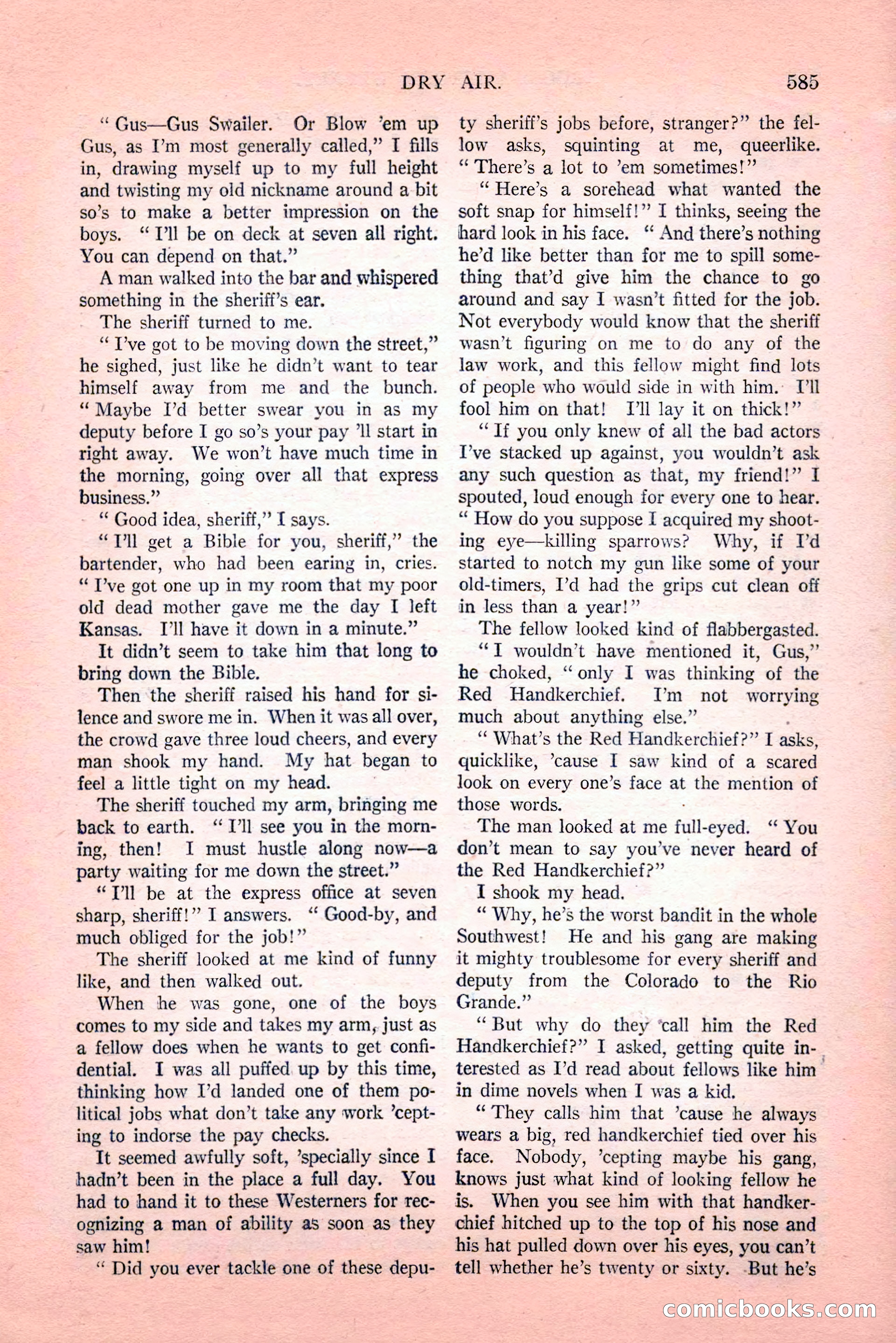 Argosy All-Story Weekly, Vol. 189, No. 4 — page 115 of 180