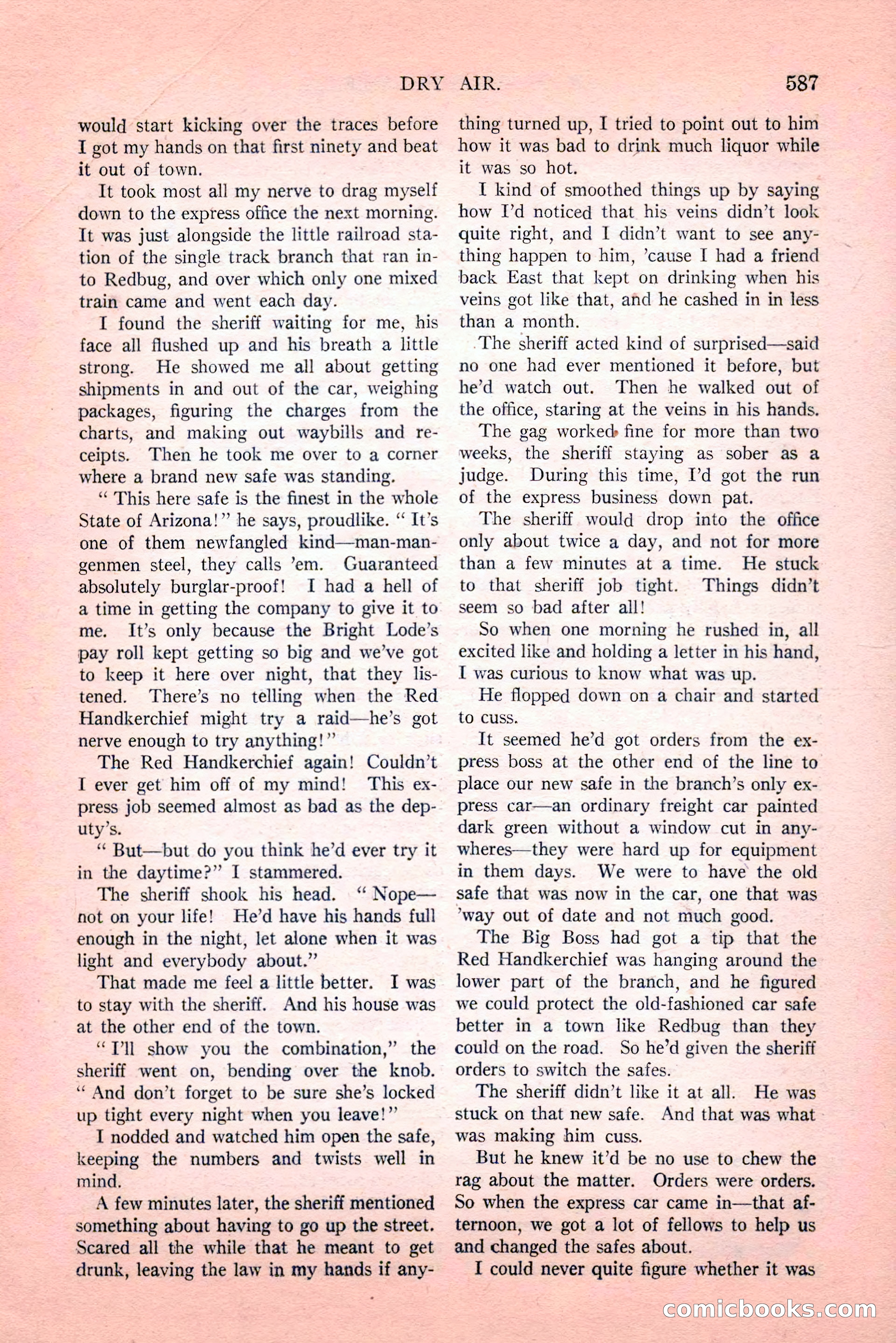 Argosy All-Story Weekly, Vol. 189, No. 4 — page 117 of 180