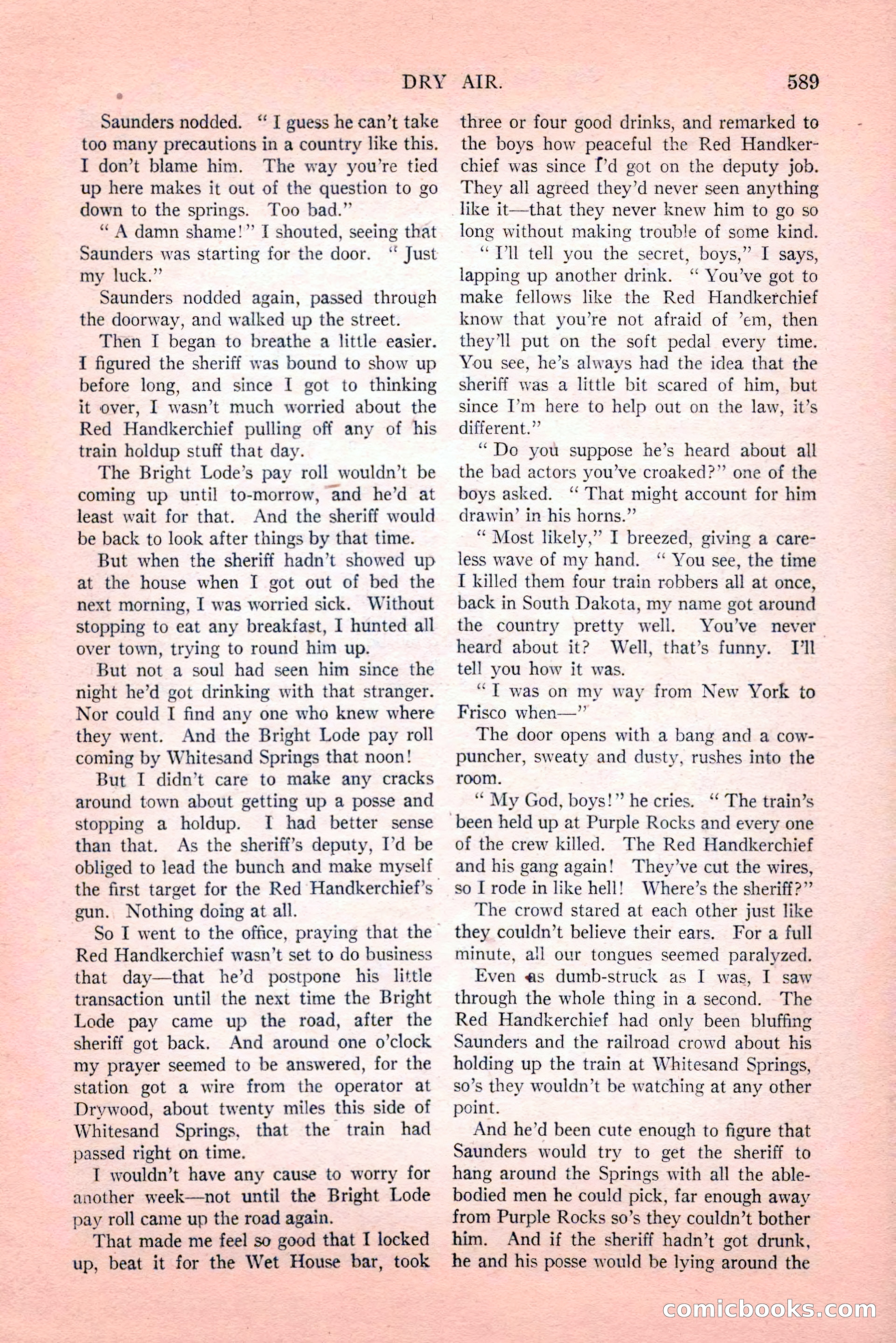 Argosy All-Story Weekly, Vol. 189, No. 4 — page 119 of 180