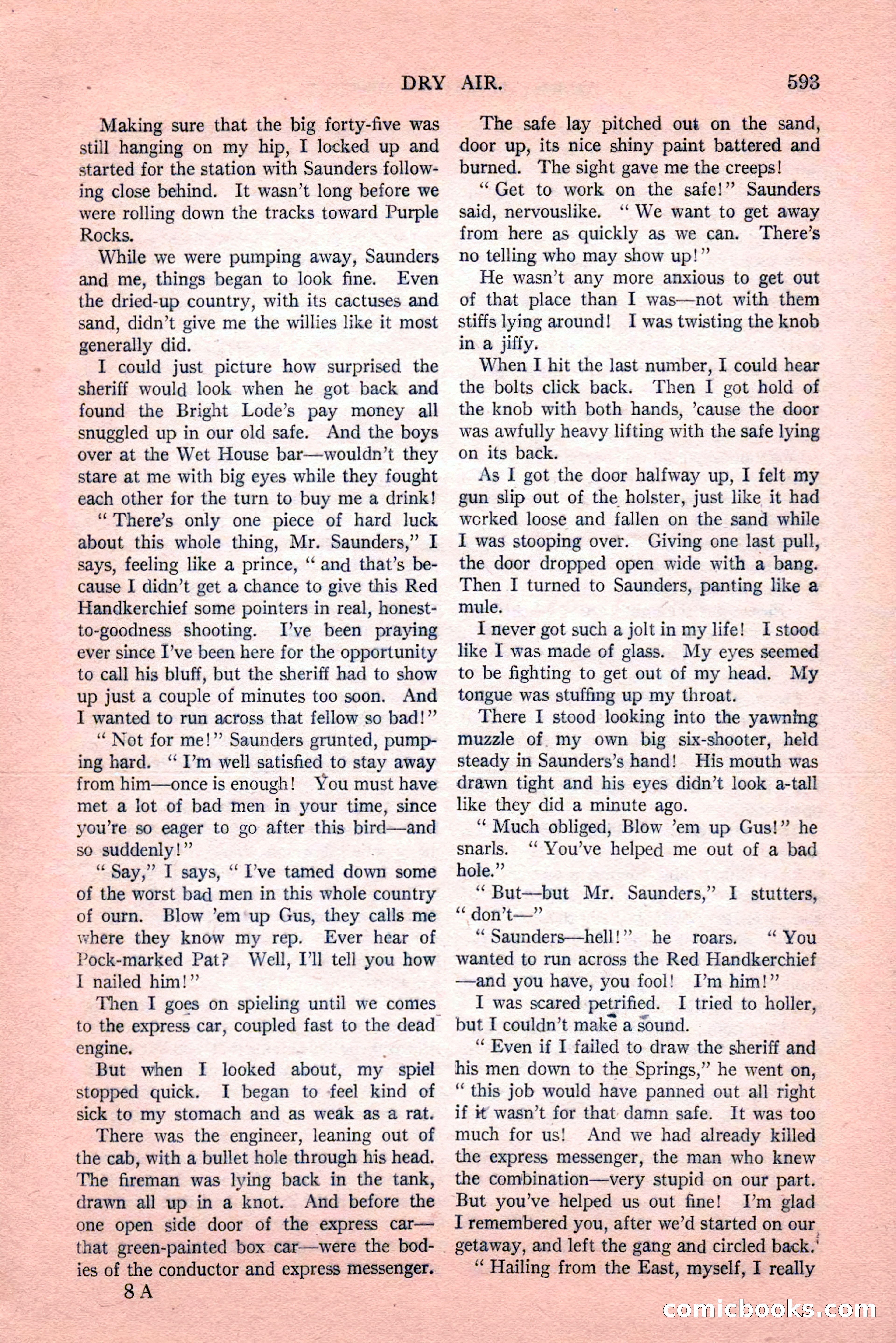 Argosy All-Story Weekly, Vol. 189, No. 4 — page 123 of 180