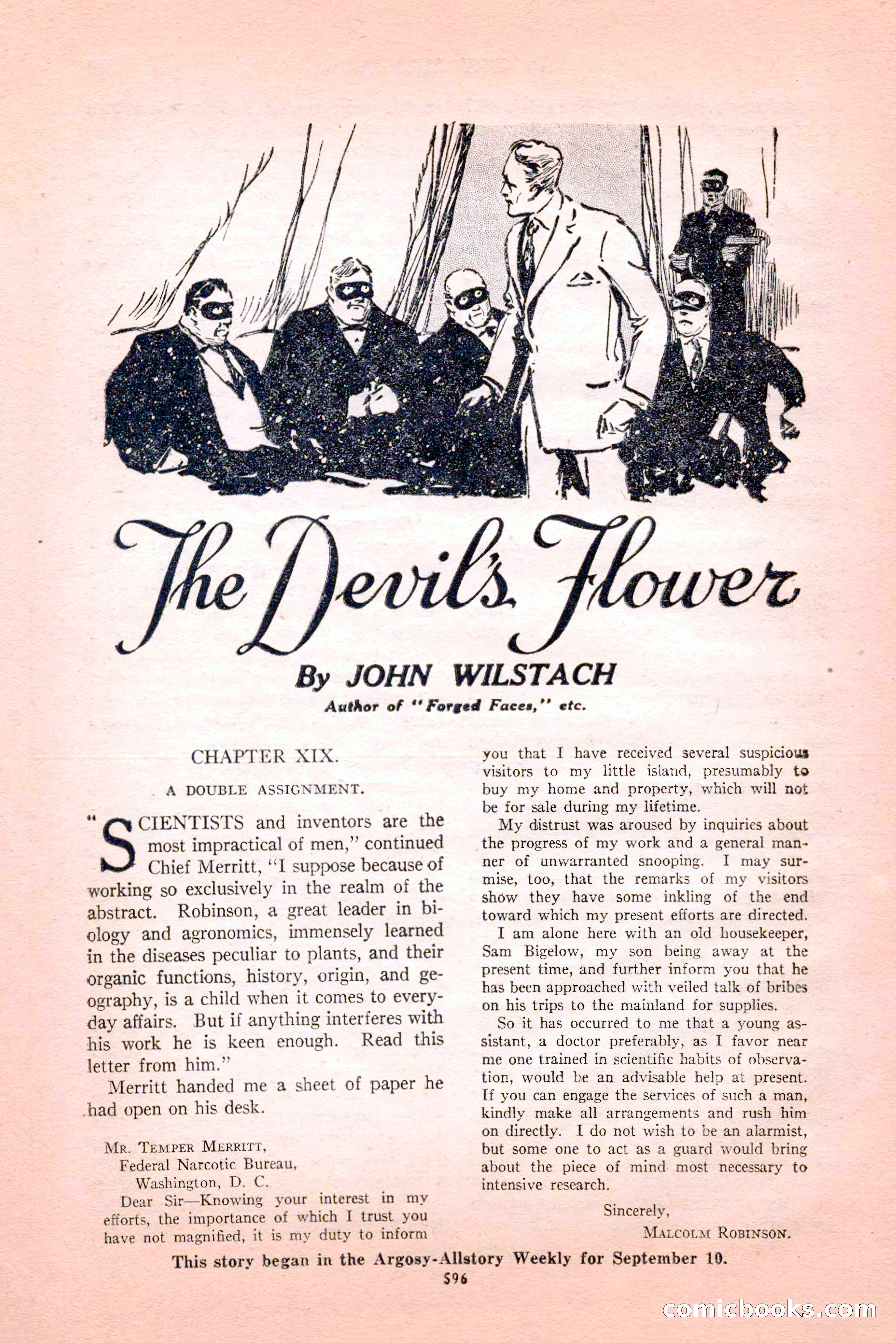 Argosy All-Story Weekly, Vol. 189, No. 4 — page 126 of 180