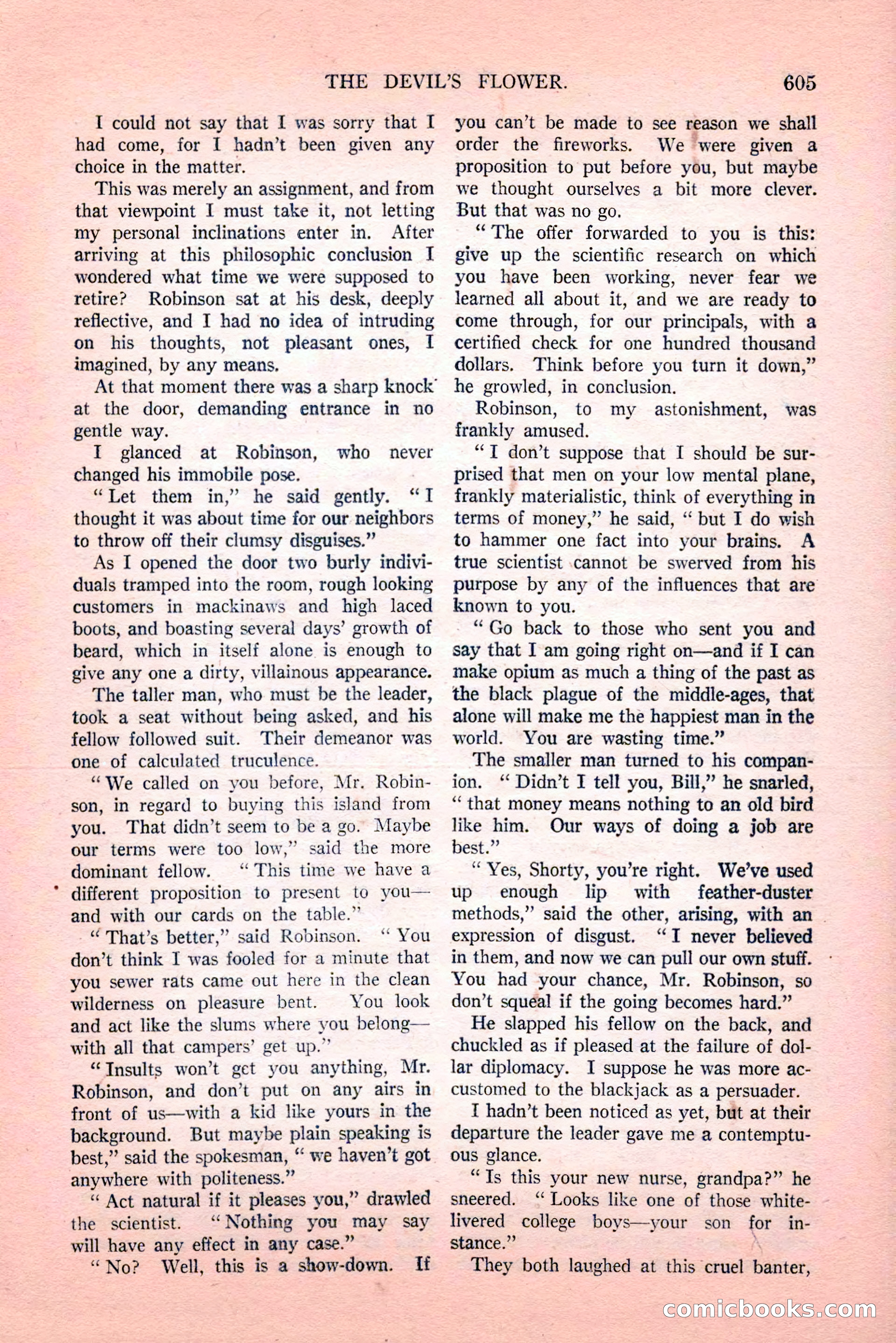 Argosy All-Story Weekly, Vol. 189, No. 4 — page 135 of 180