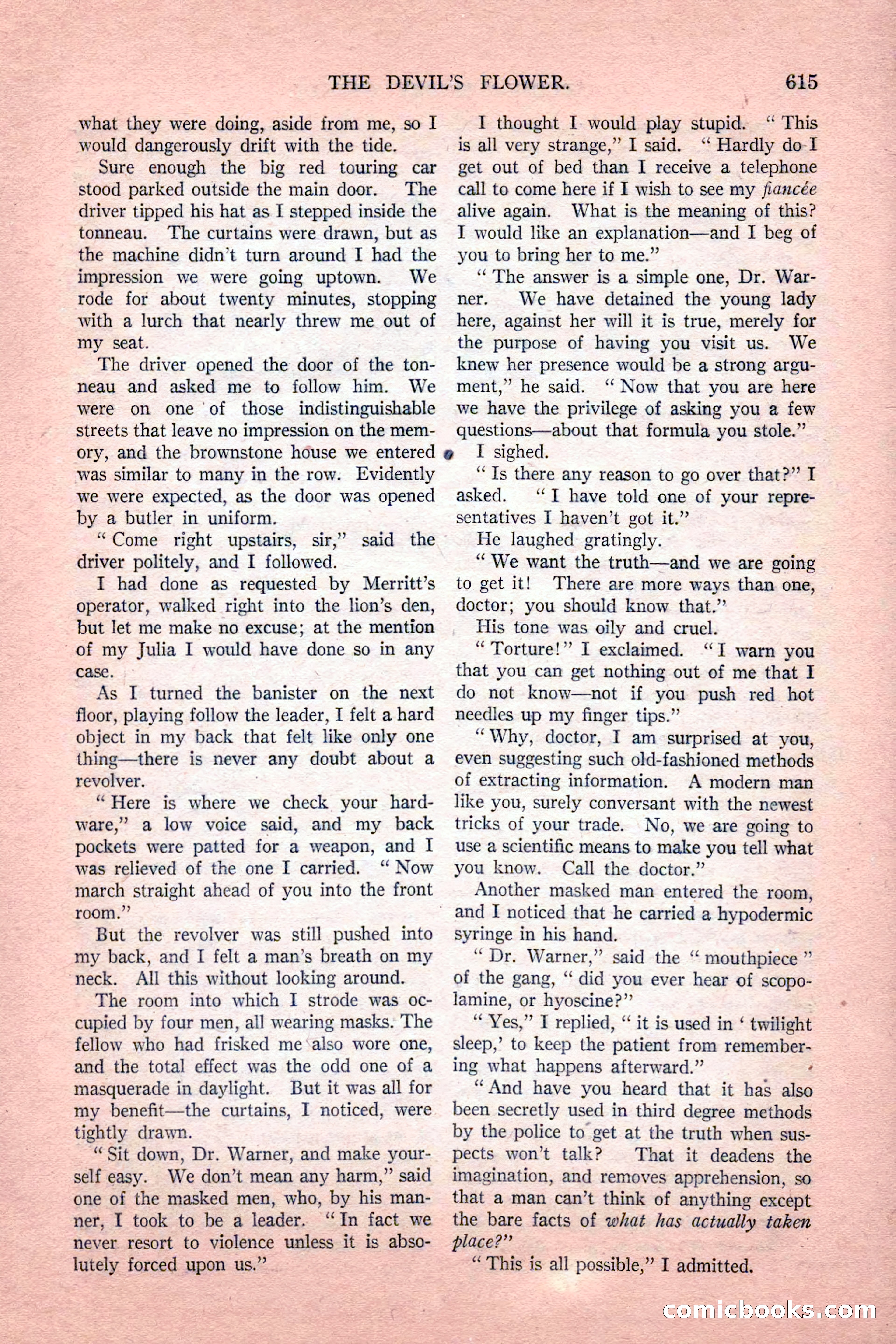 Argosy All-Story Weekly, Vol. 189, No. 4 — page 145 of 180