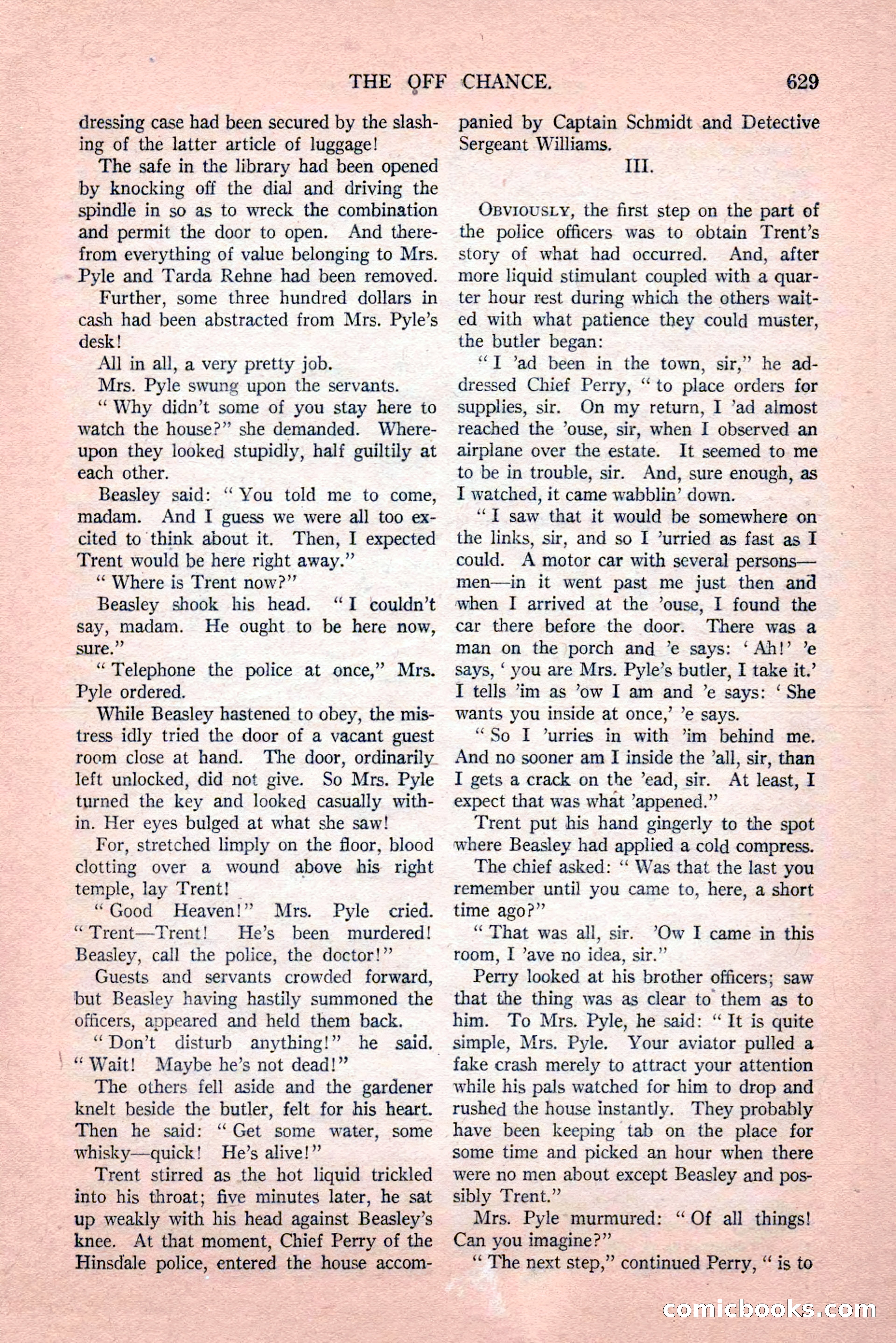 Argosy All-Story Weekly, Vol. 189, No. 4 — page 159 of 180
