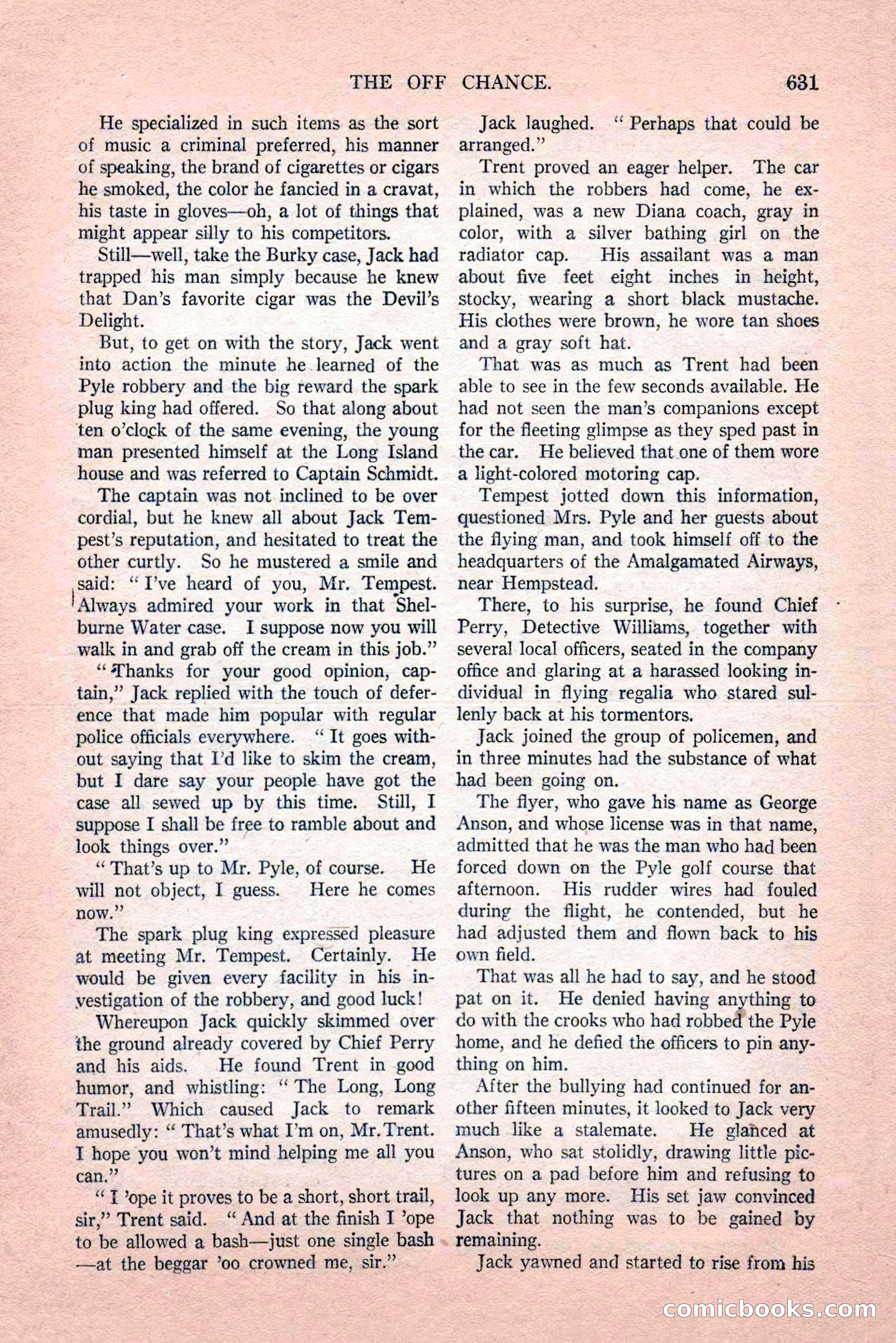 Argosy All-Story Weekly, Vol. 189, No. 4 — page 161 of 180
