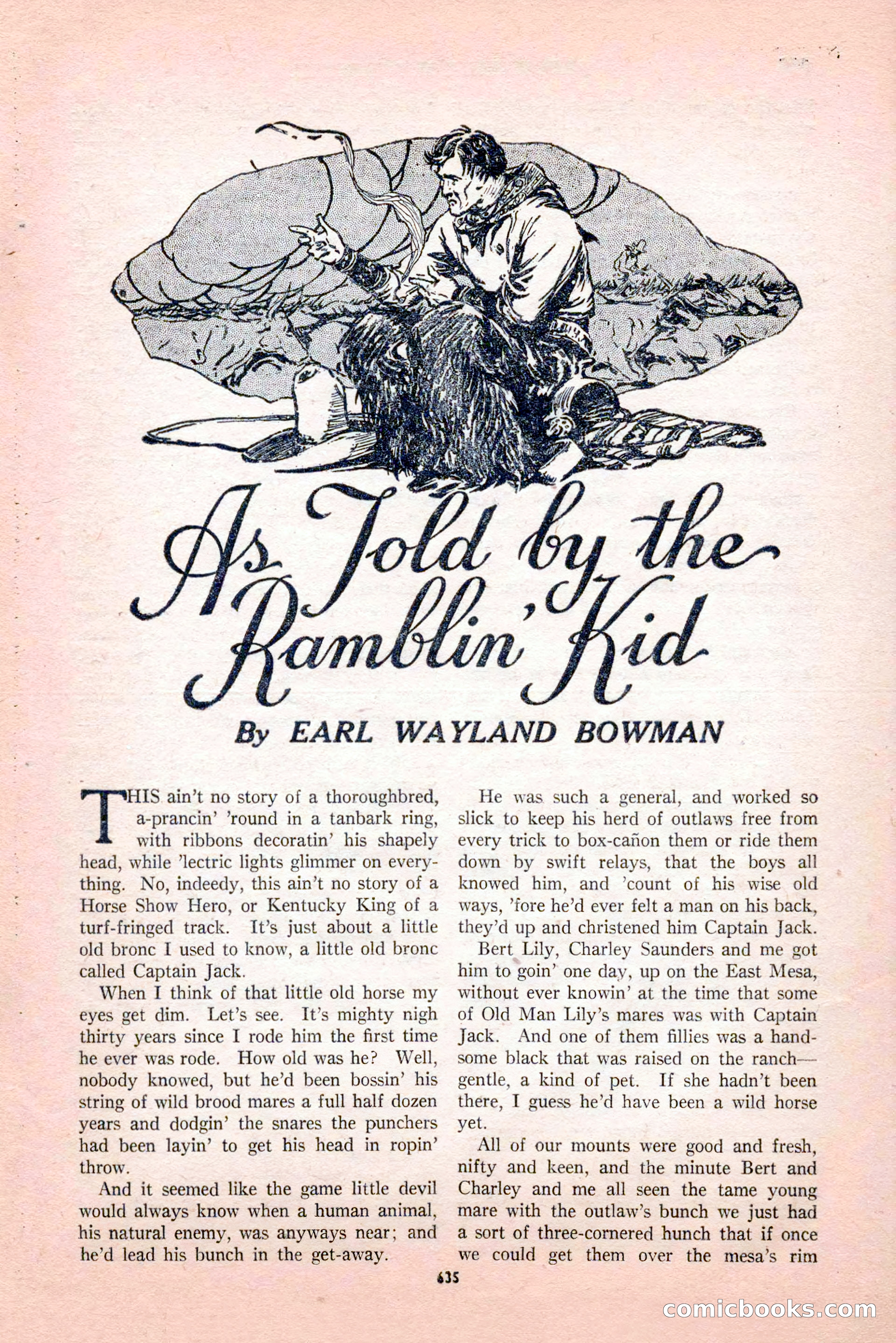 Argosy All-Story Weekly, Vol. 189, No. 4 — page 165 of 180