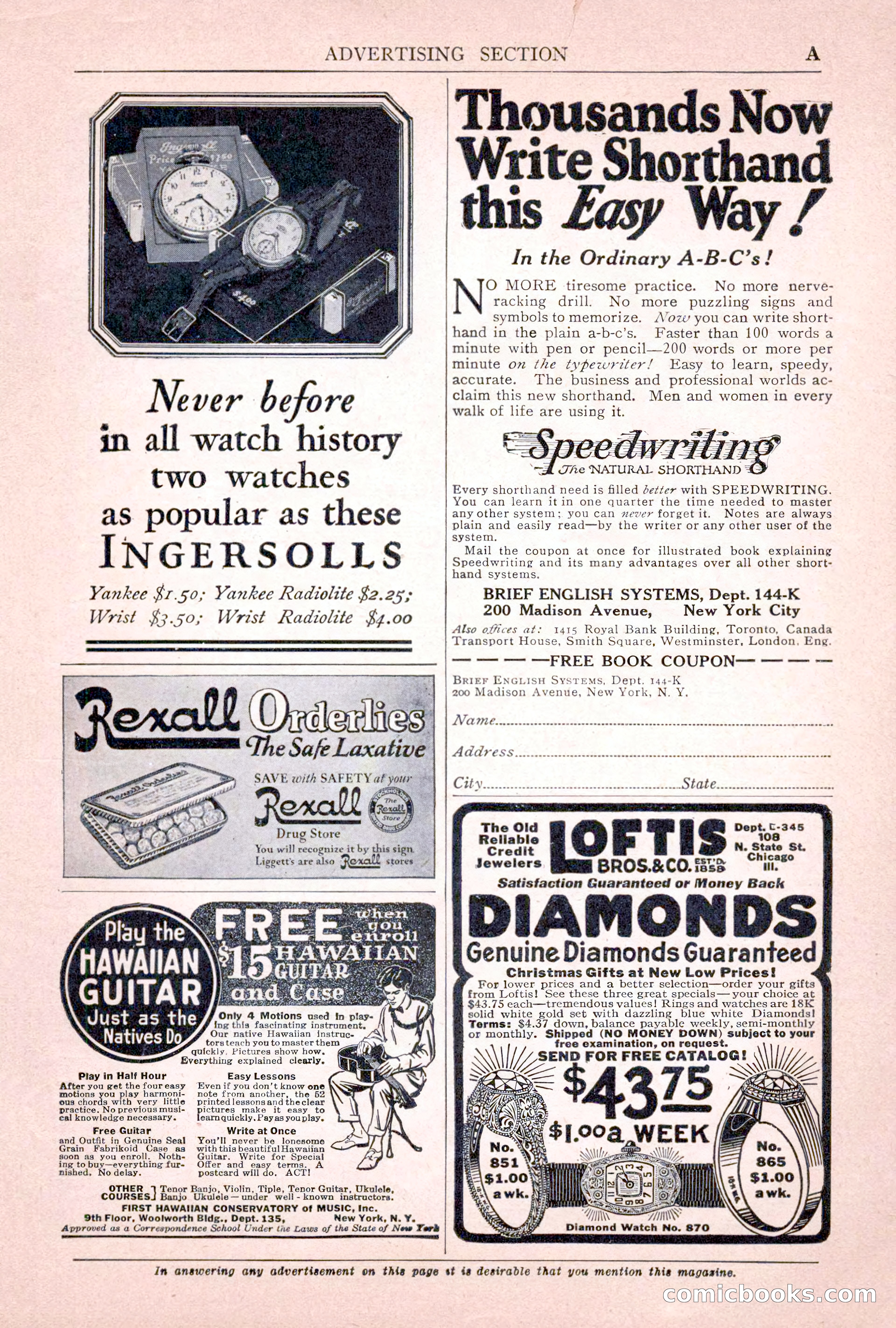 Argosy All-Story Weekly, Vol. 189, No. 4 — page 177 of 180