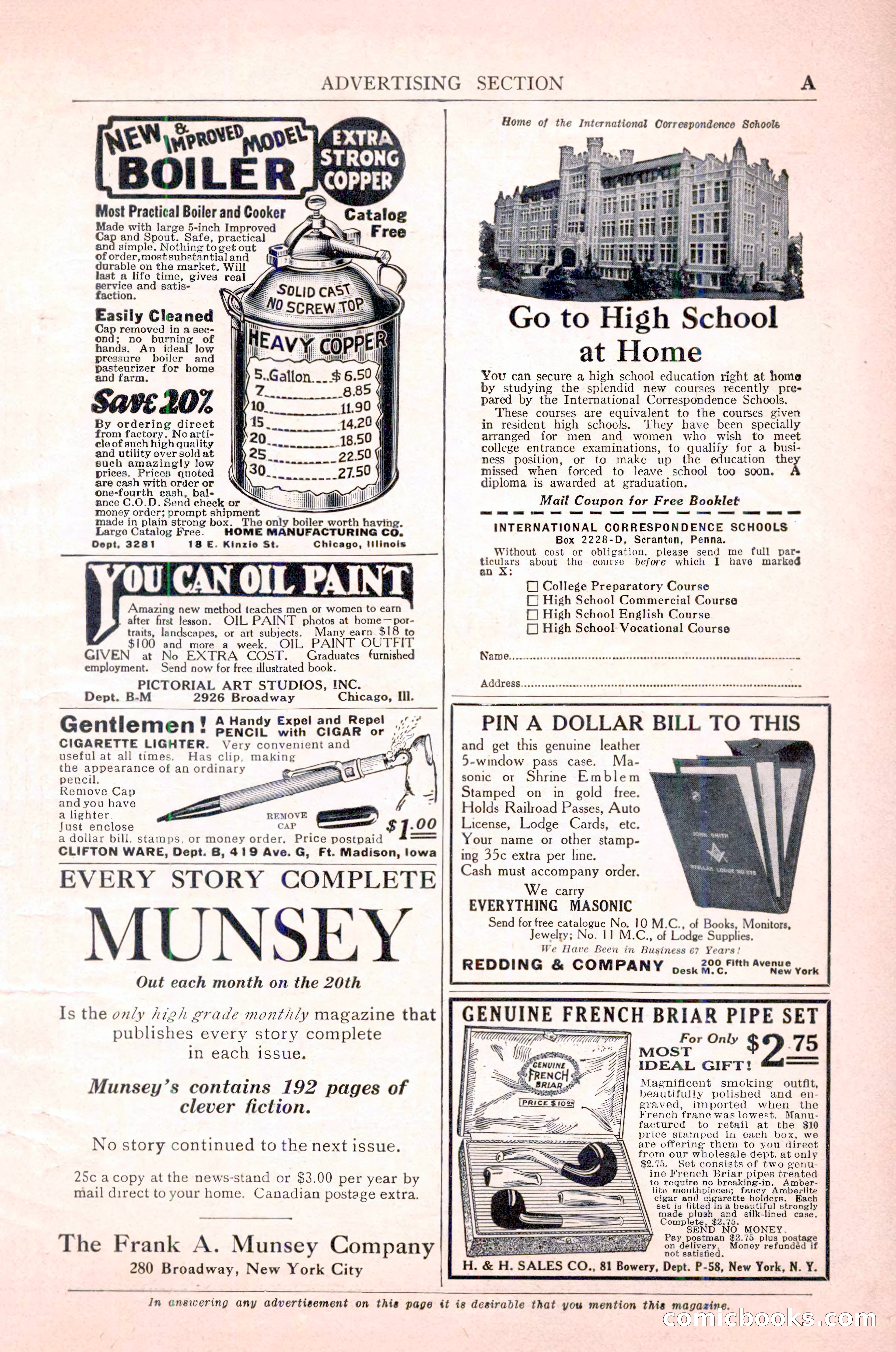 Argosy All-Story Weekly, November 12, 1927 — page 5 of 168