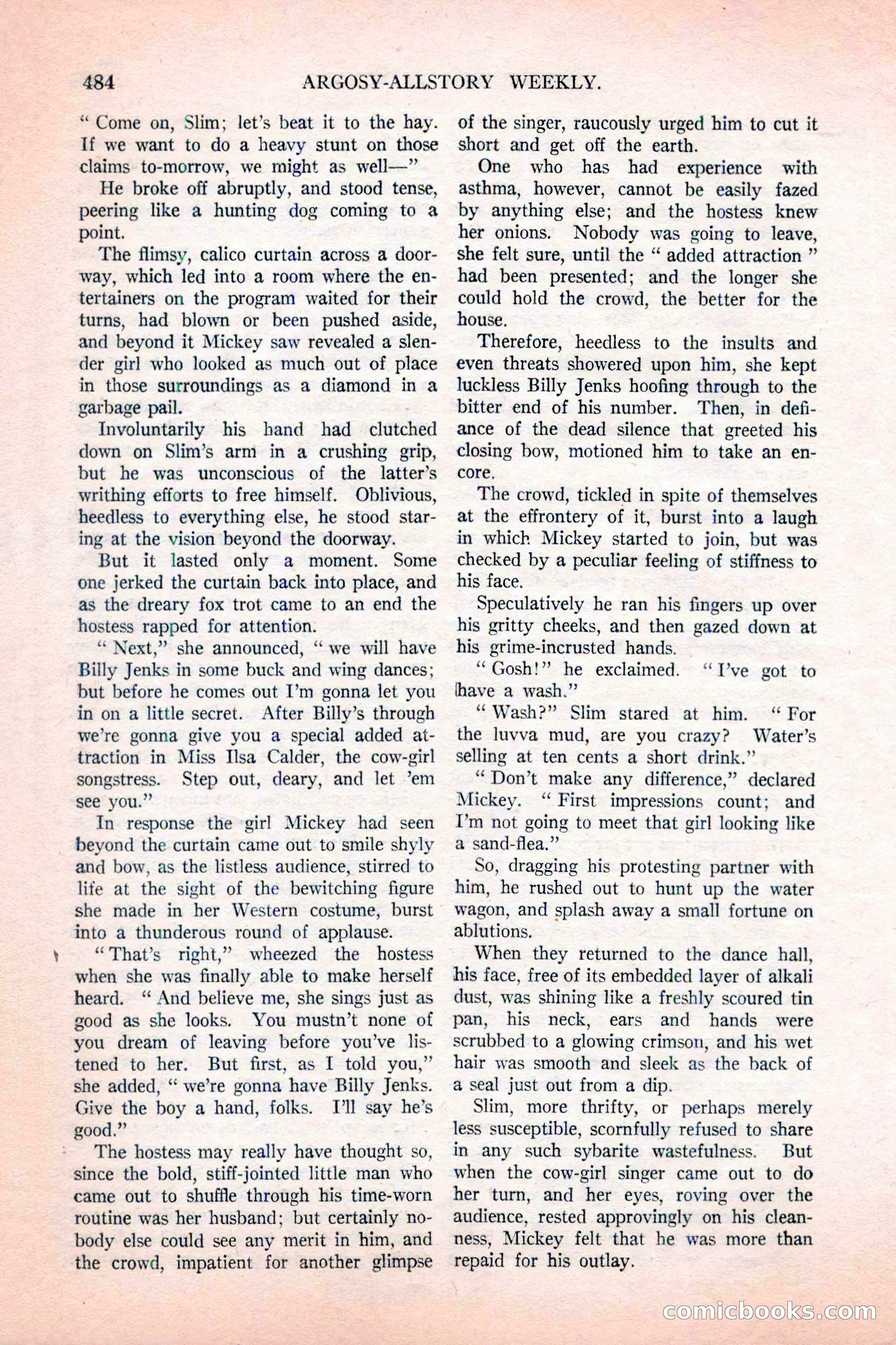 Argosy All-Story Weekly, November 12, 1927 — page 10 of 168