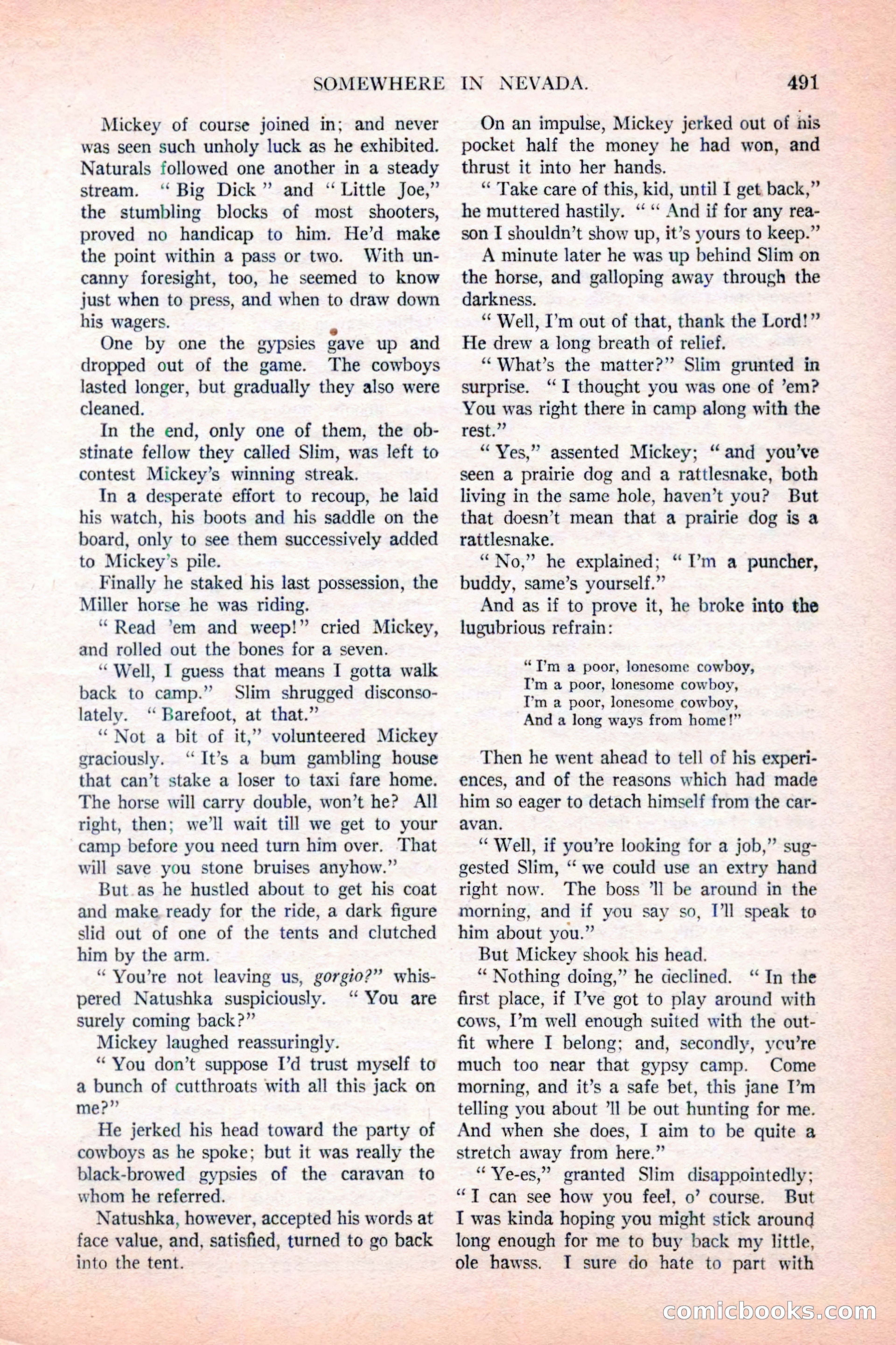 Argosy All-Story Weekly, November 12, 1927 — page 17 of 168