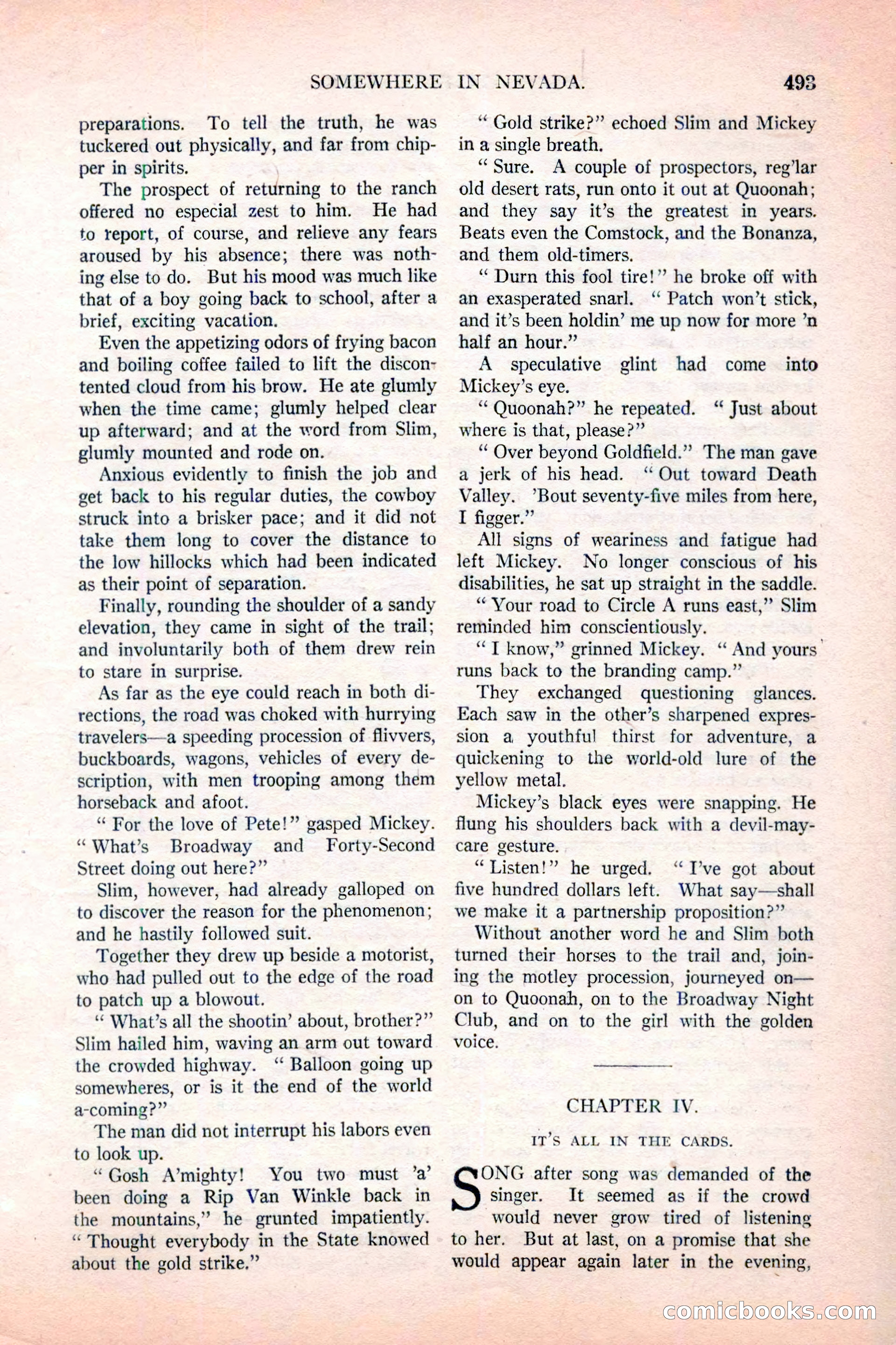Argosy All-Story Weekly, November 12, 1927 — page 19 of 168