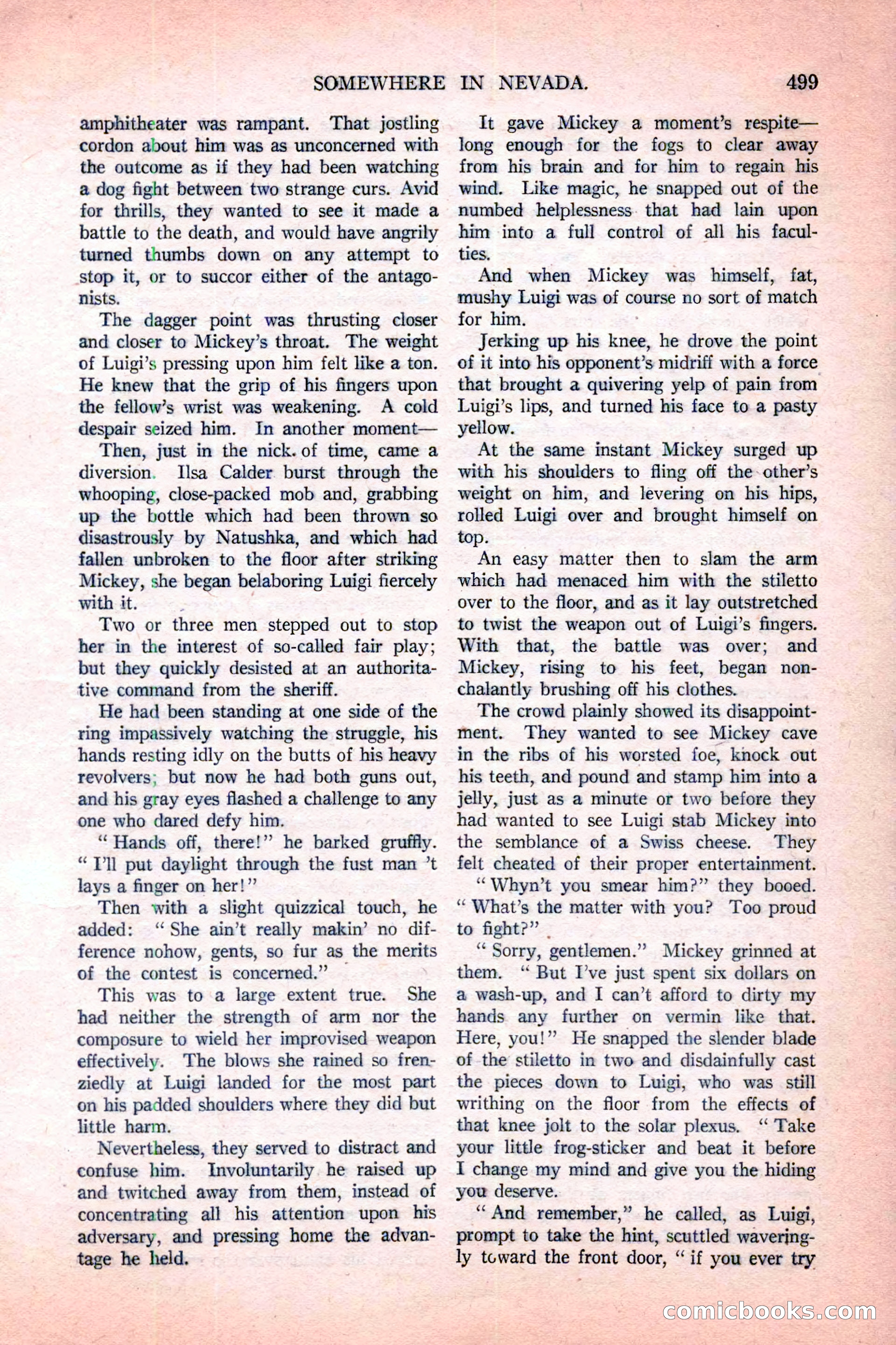 Argosy All-Story Weekly, November 12, 1927 — page 25 of 168