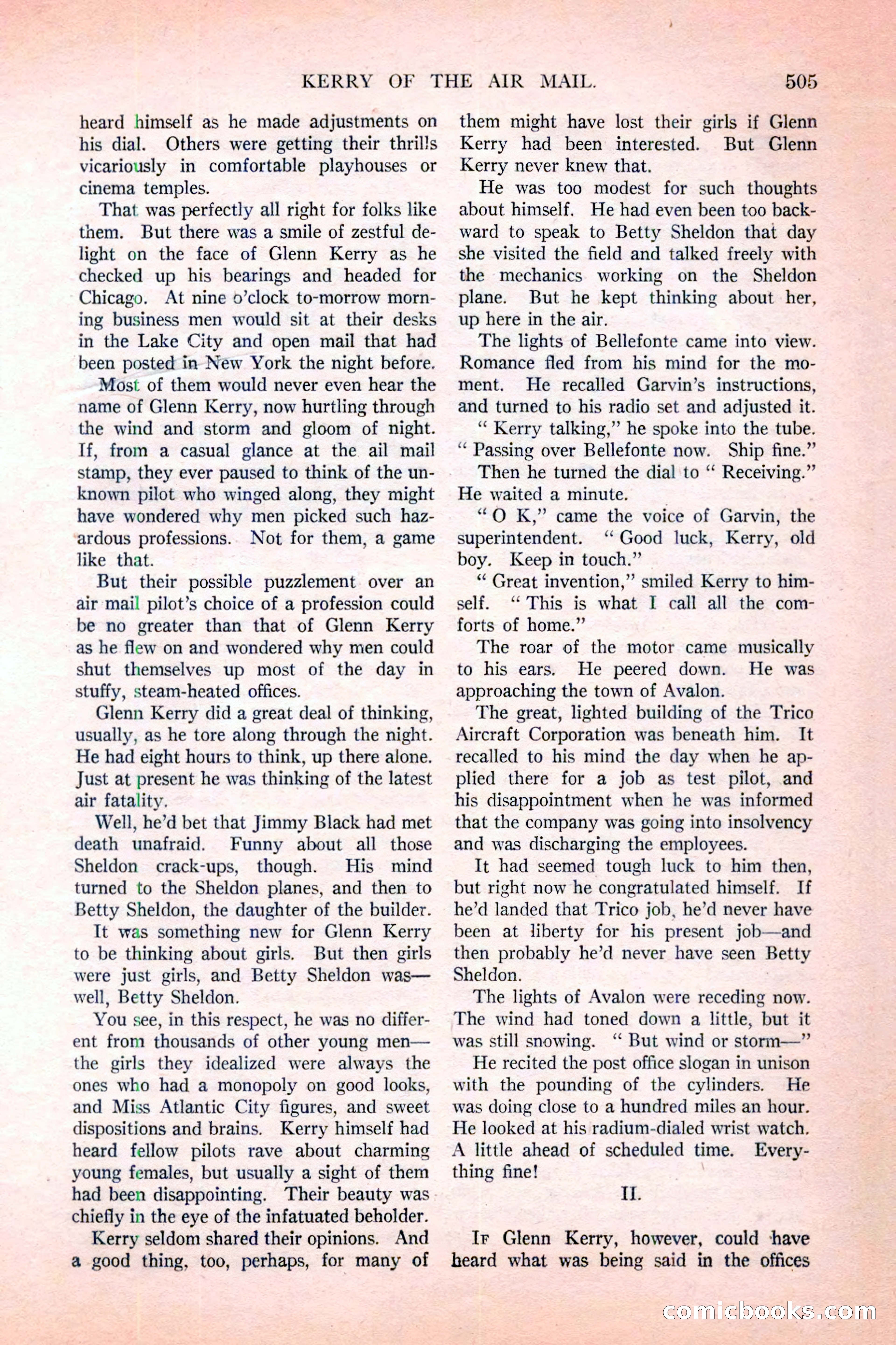Argosy All-Story Weekly, November 12, 1927 — page 31 of 168