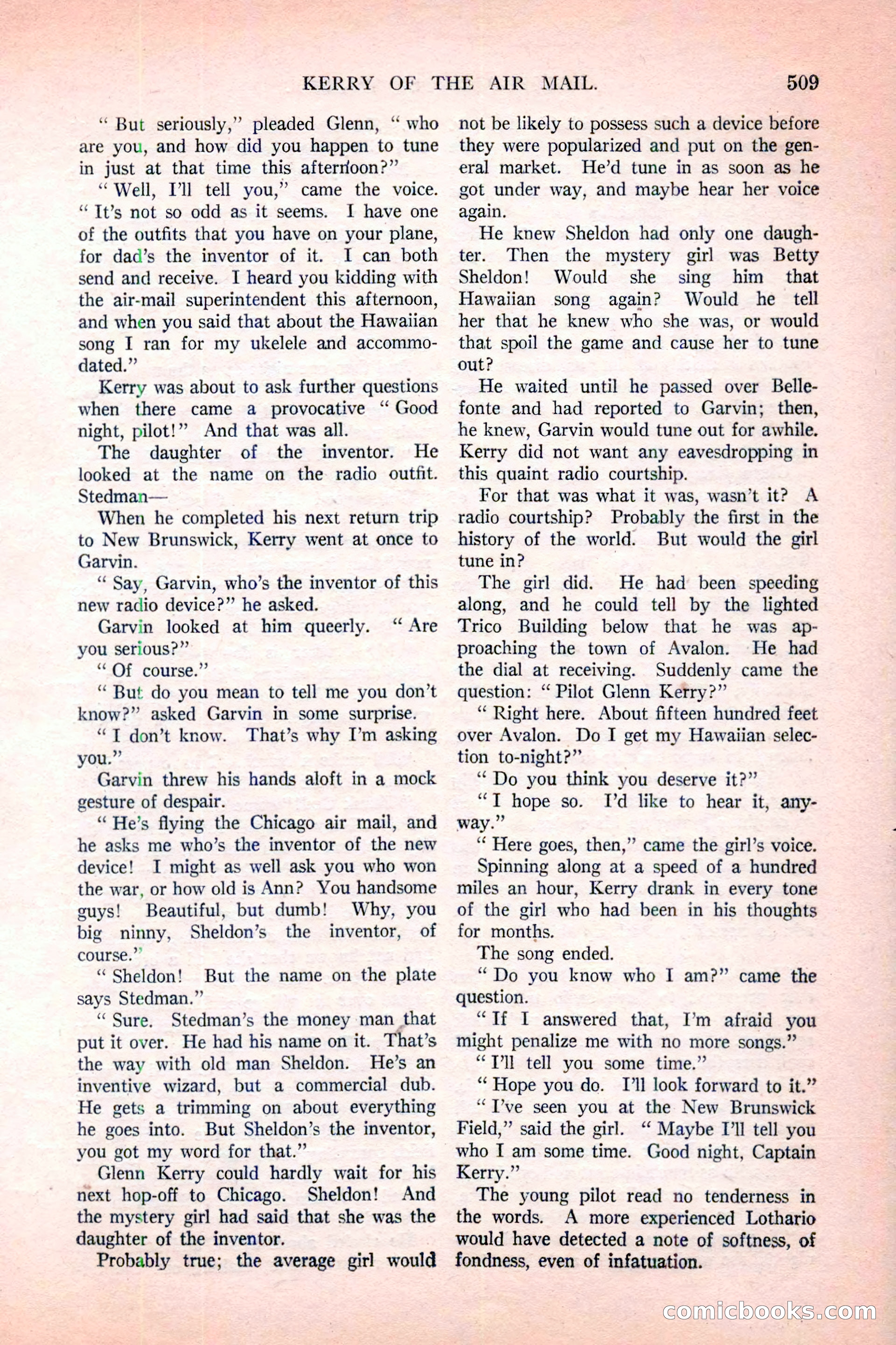 Argosy All-Story Weekly, November 12, 1927 — page 35 of 168