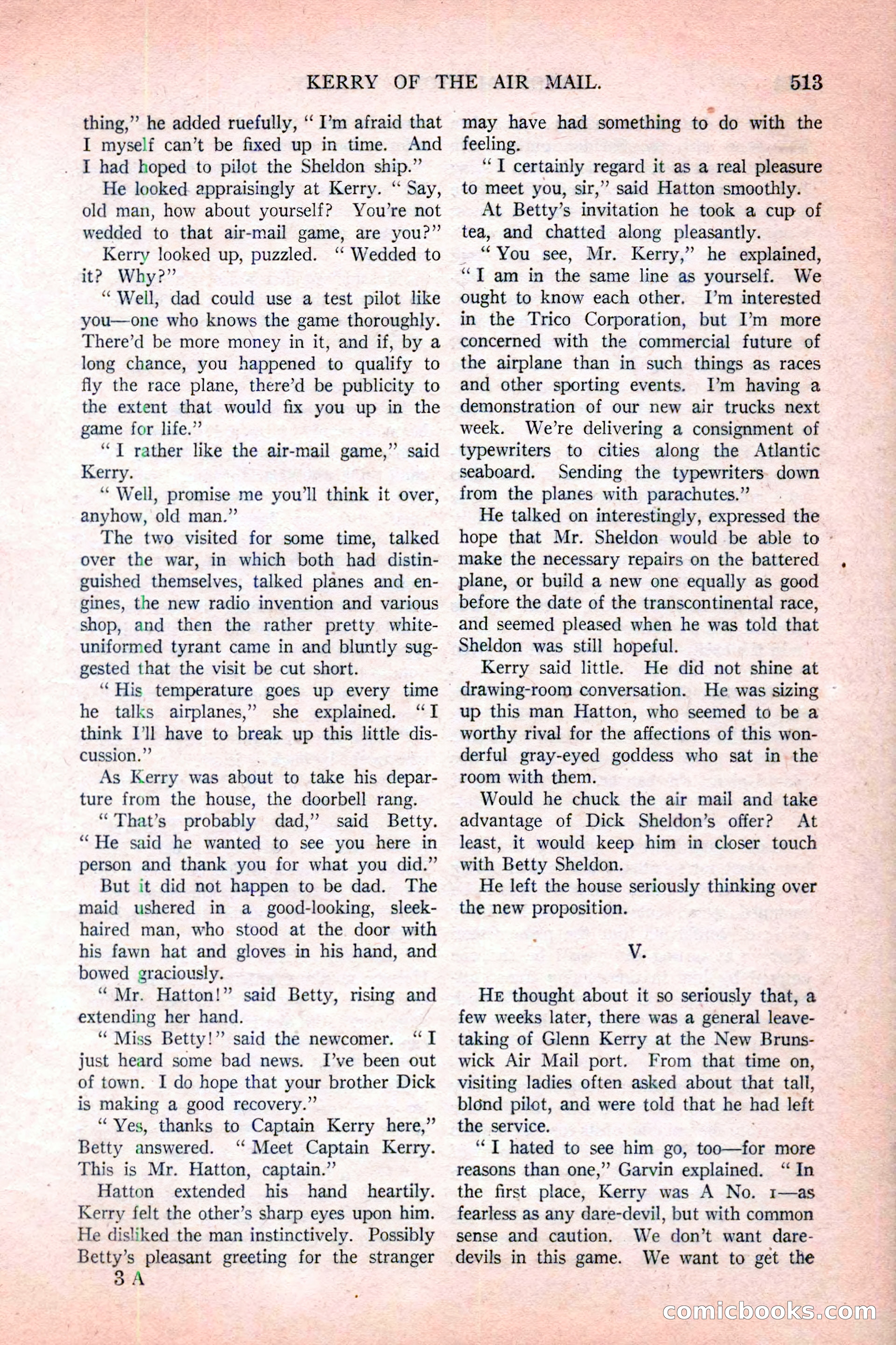Argosy All-Story Weekly, November 12, 1927 — page 39 of 168