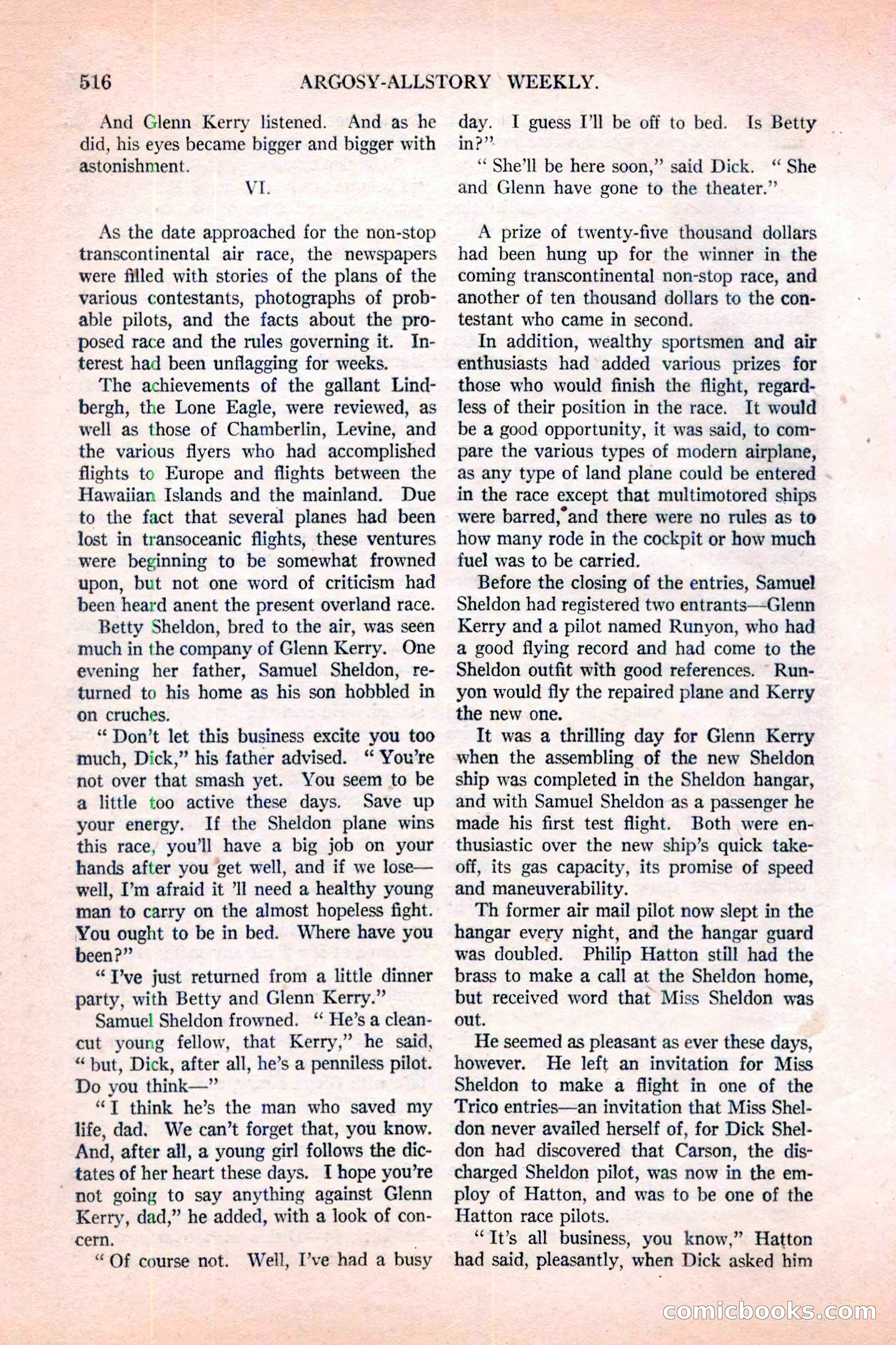 Argosy All-Story Weekly, November 12, 1927 — page 42 of 168