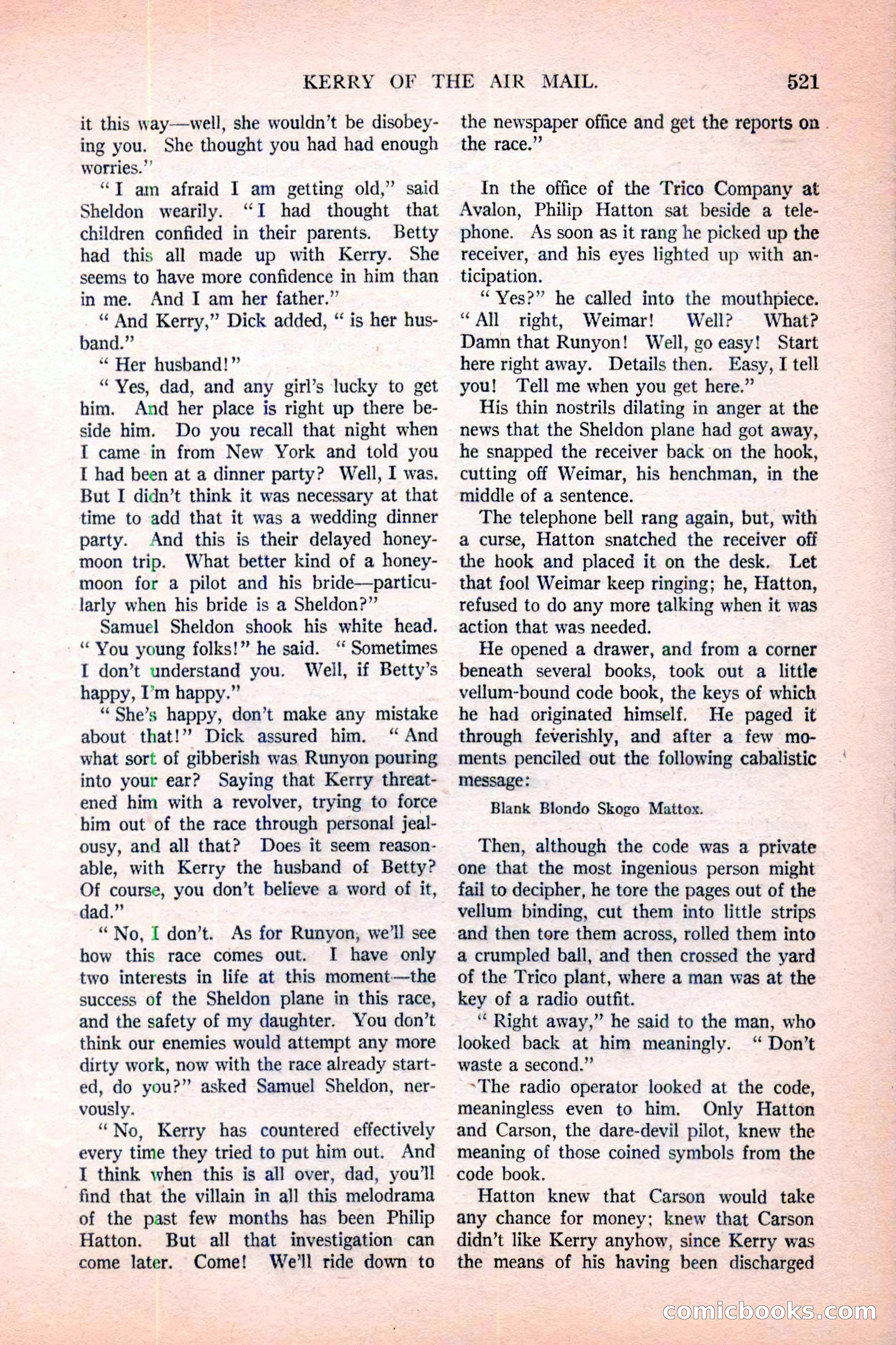 Argosy All-Story Weekly, November 12, 1927 — page 47 of 168