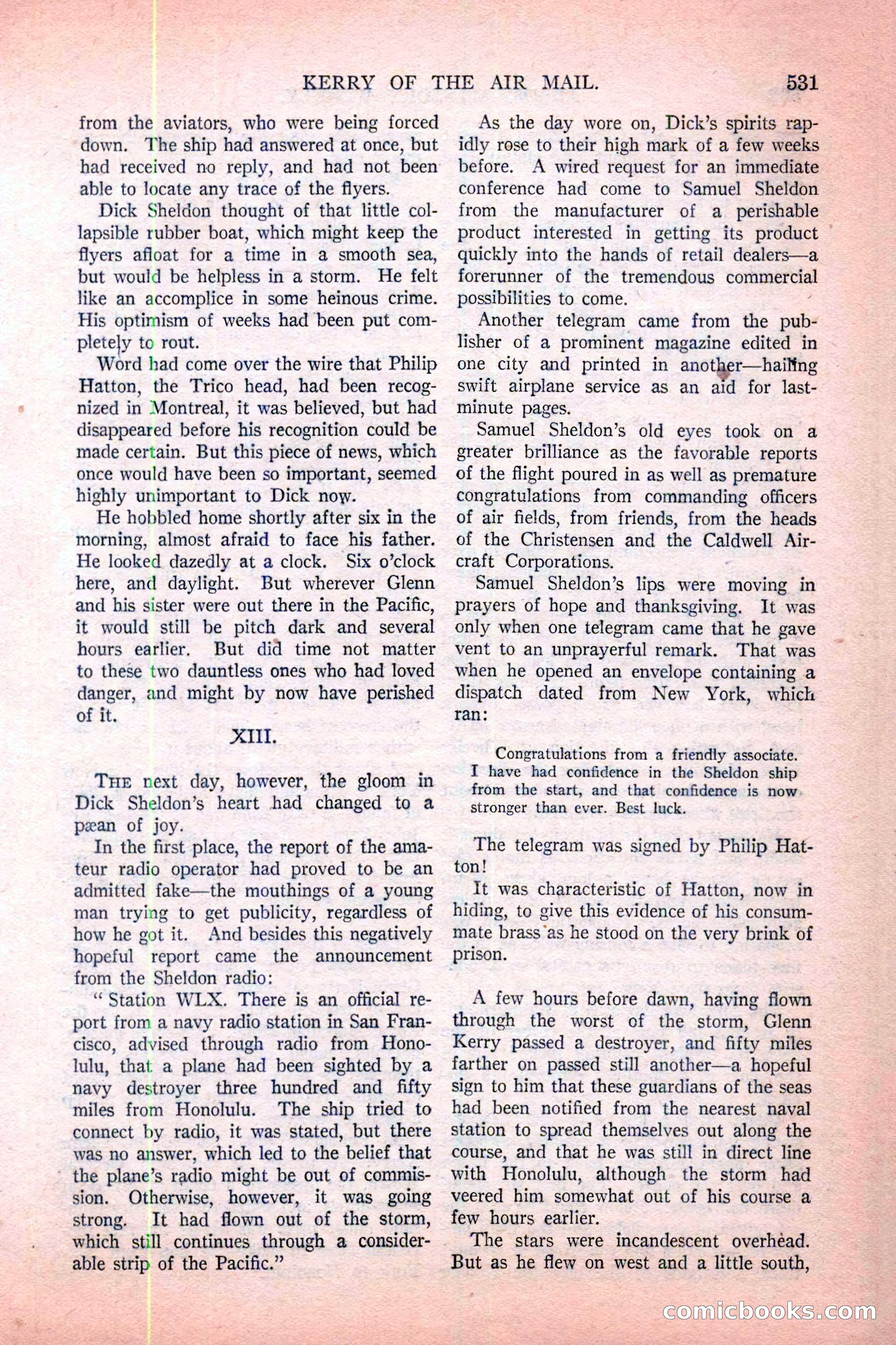 Argosy All-Story Weekly, November 12, 1927 — page 57 of 168
