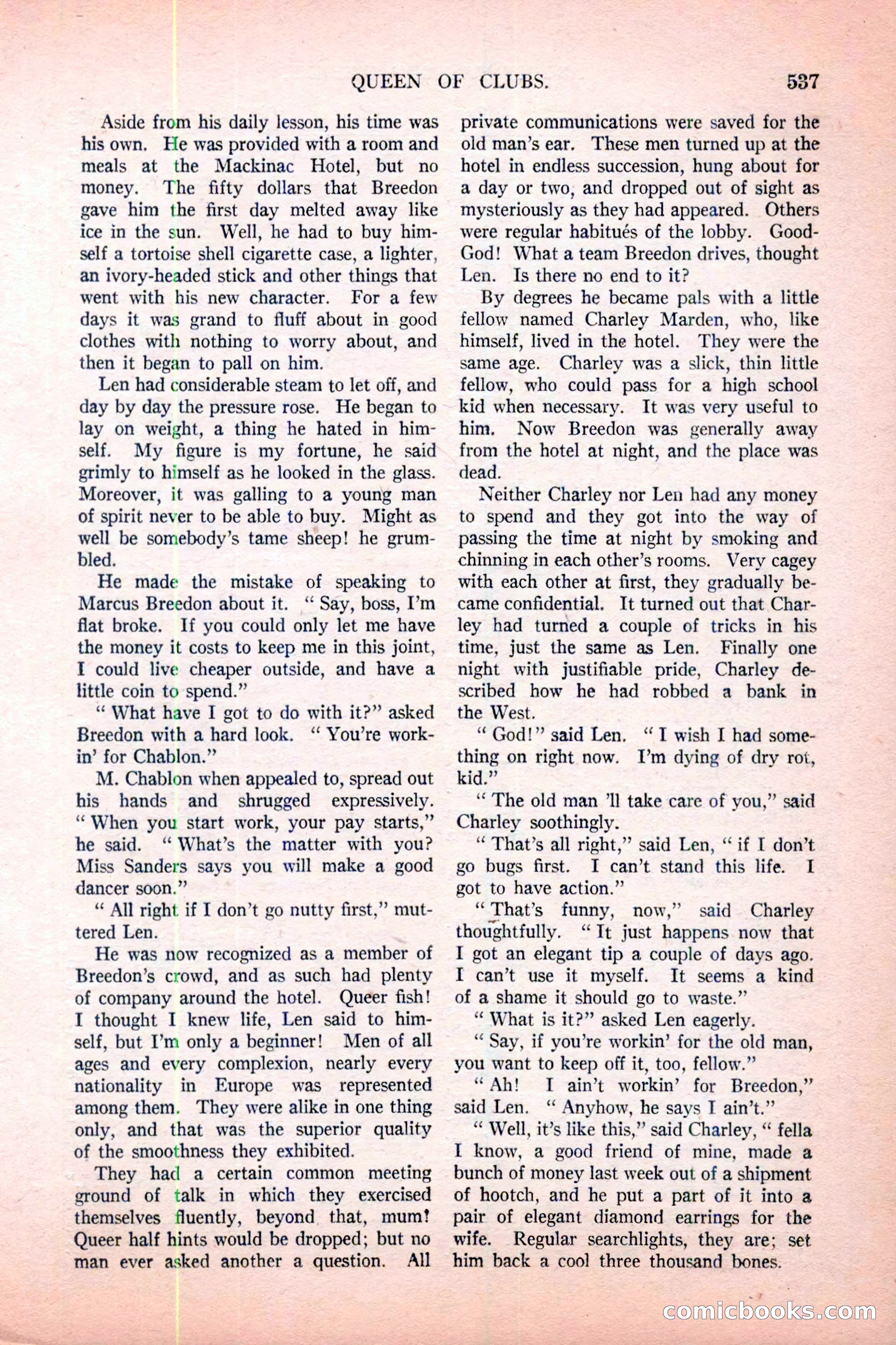 Argosy All-Story Weekly, November 12, 1927 — page 63 of 168