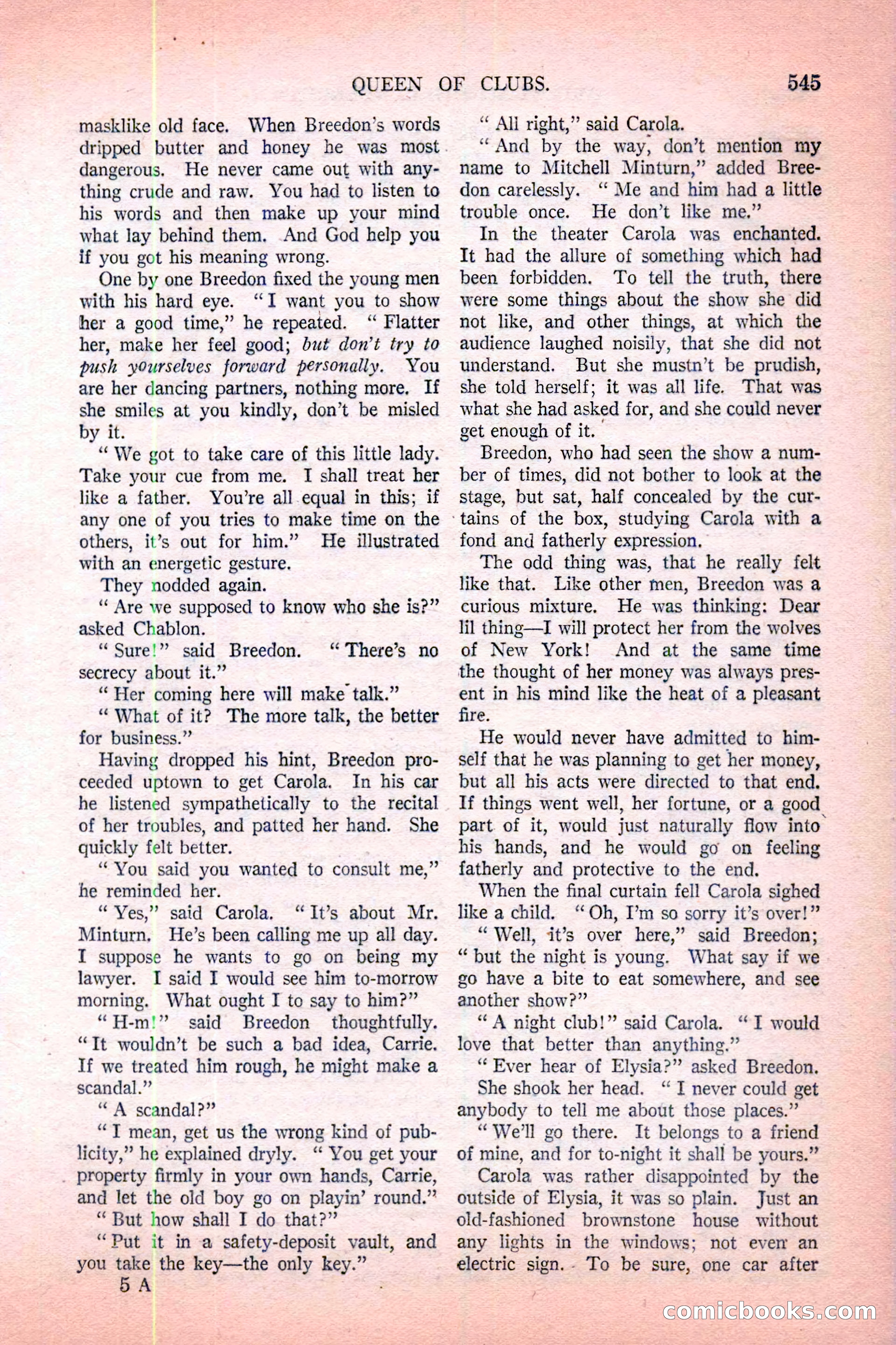 Argosy All-Story Weekly, November 12, 1927 — page 71 of 168