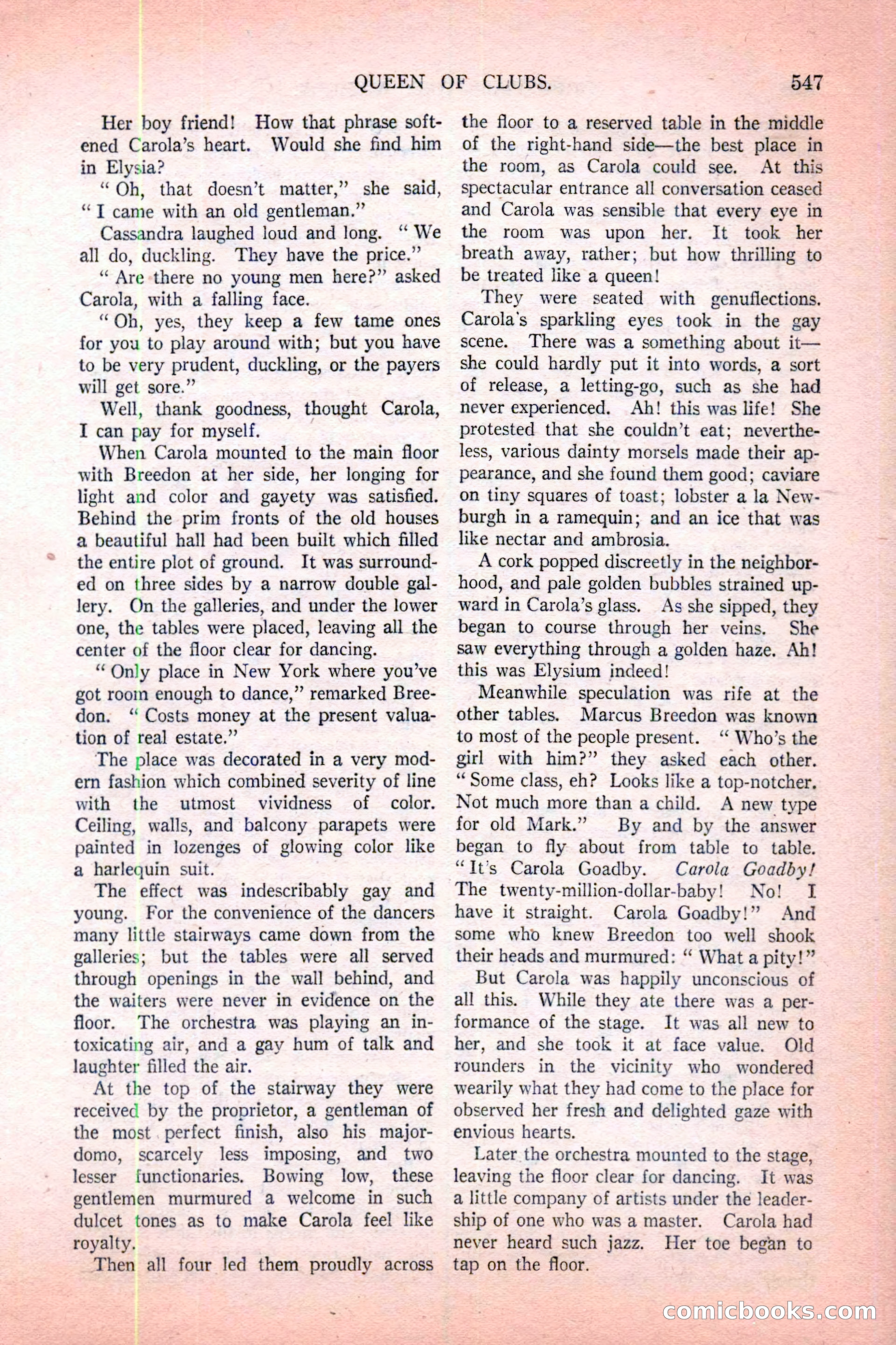 Argosy All-Story Weekly, November 12, 1927 — page 73 of 168