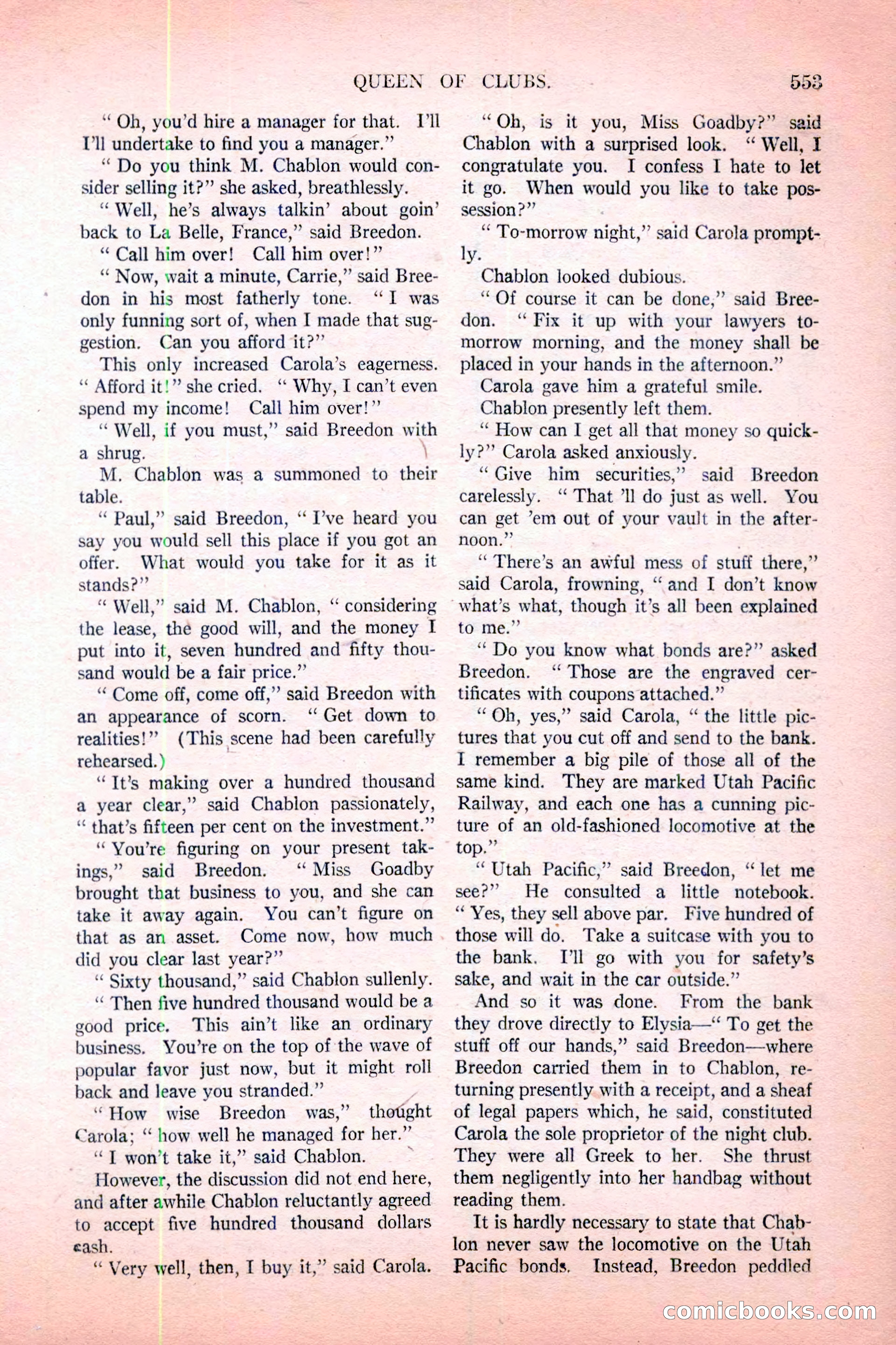 Argosy All-Story Weekly, November 12, 1927 — page 79 of 168