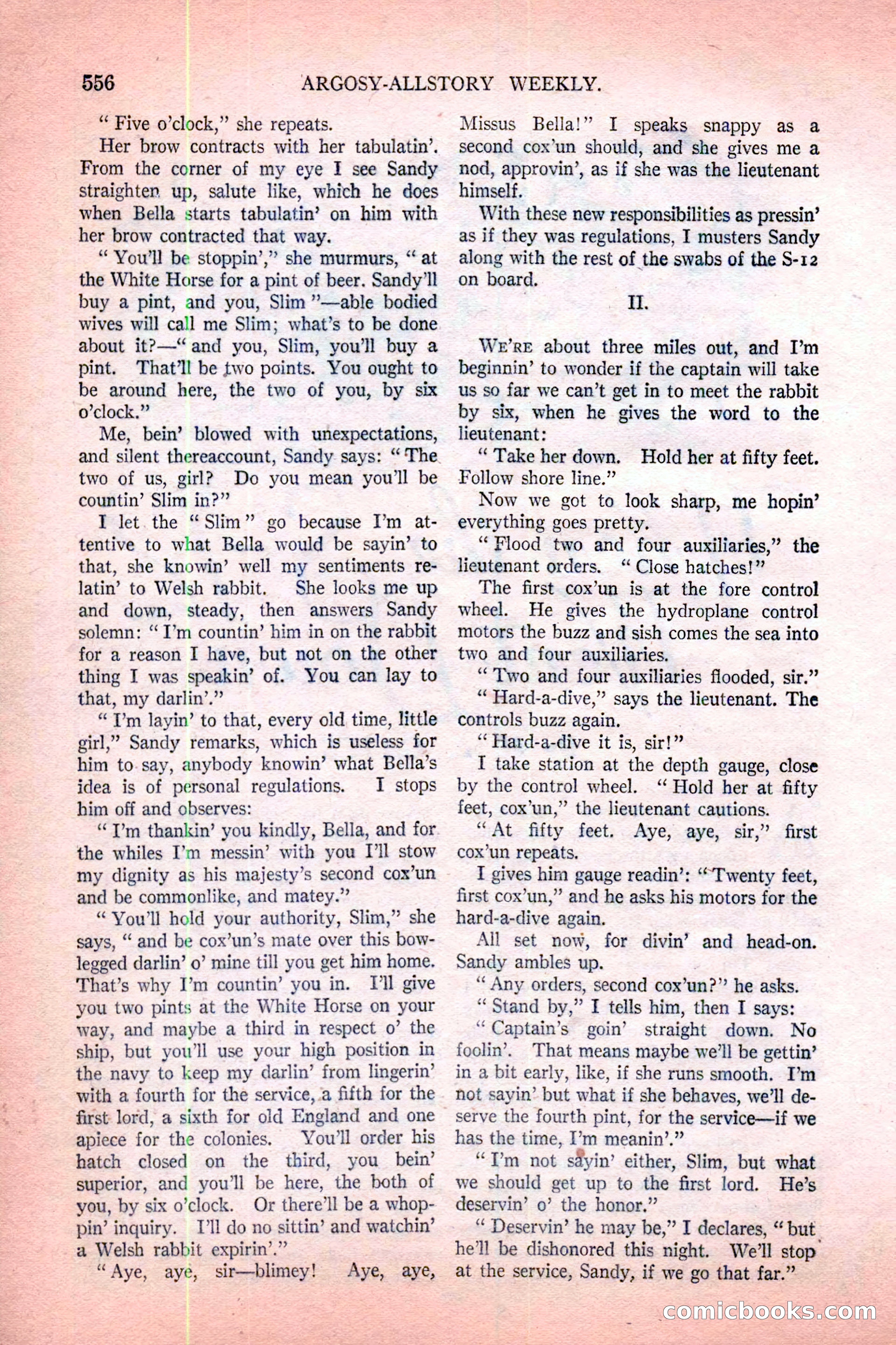 Argosy All-Story Weekly, November 12, 1927 — page 82 of 168