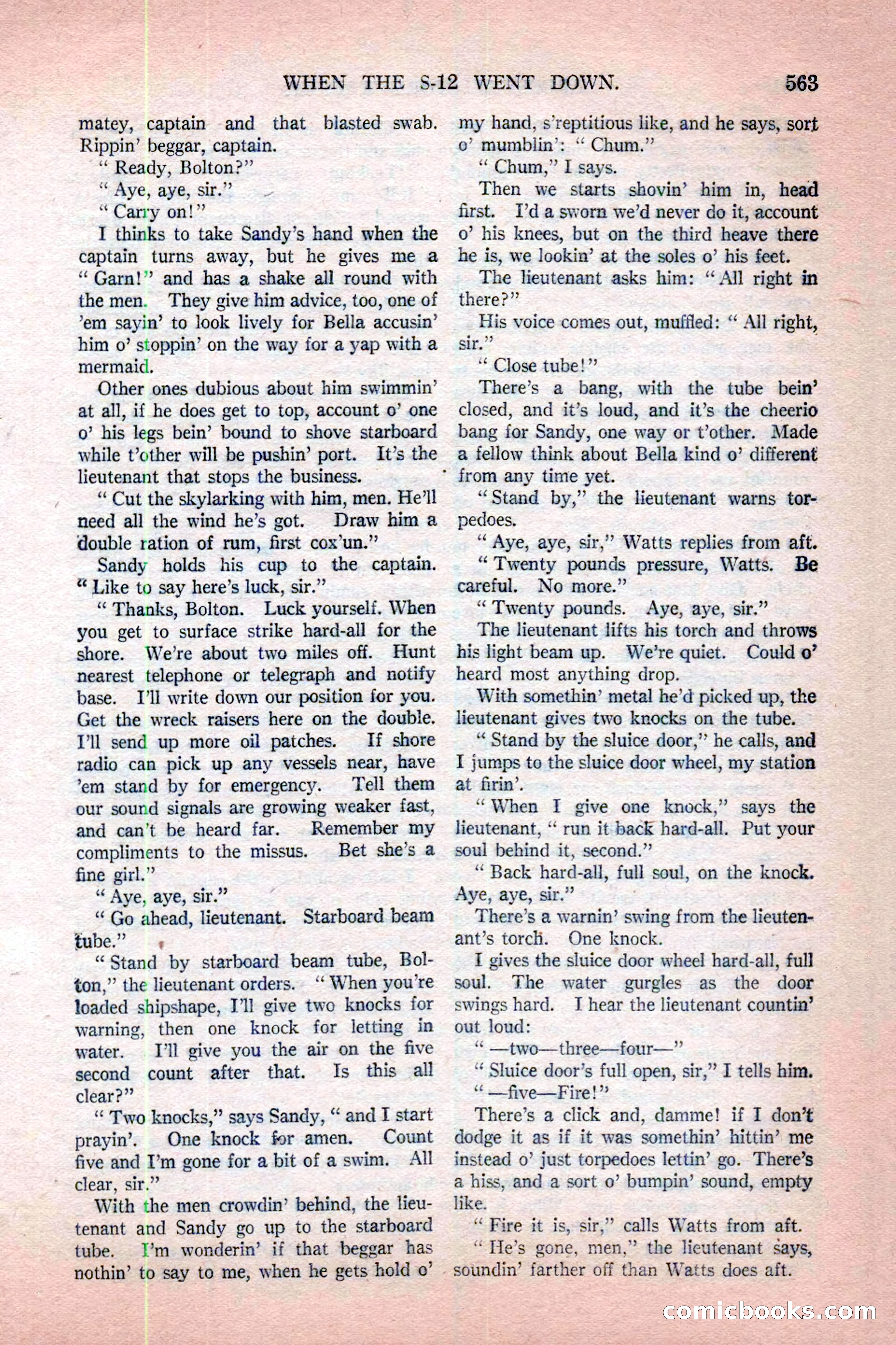 Argosy All-Story Weekly, November 12, 1927 — page 89 of 168