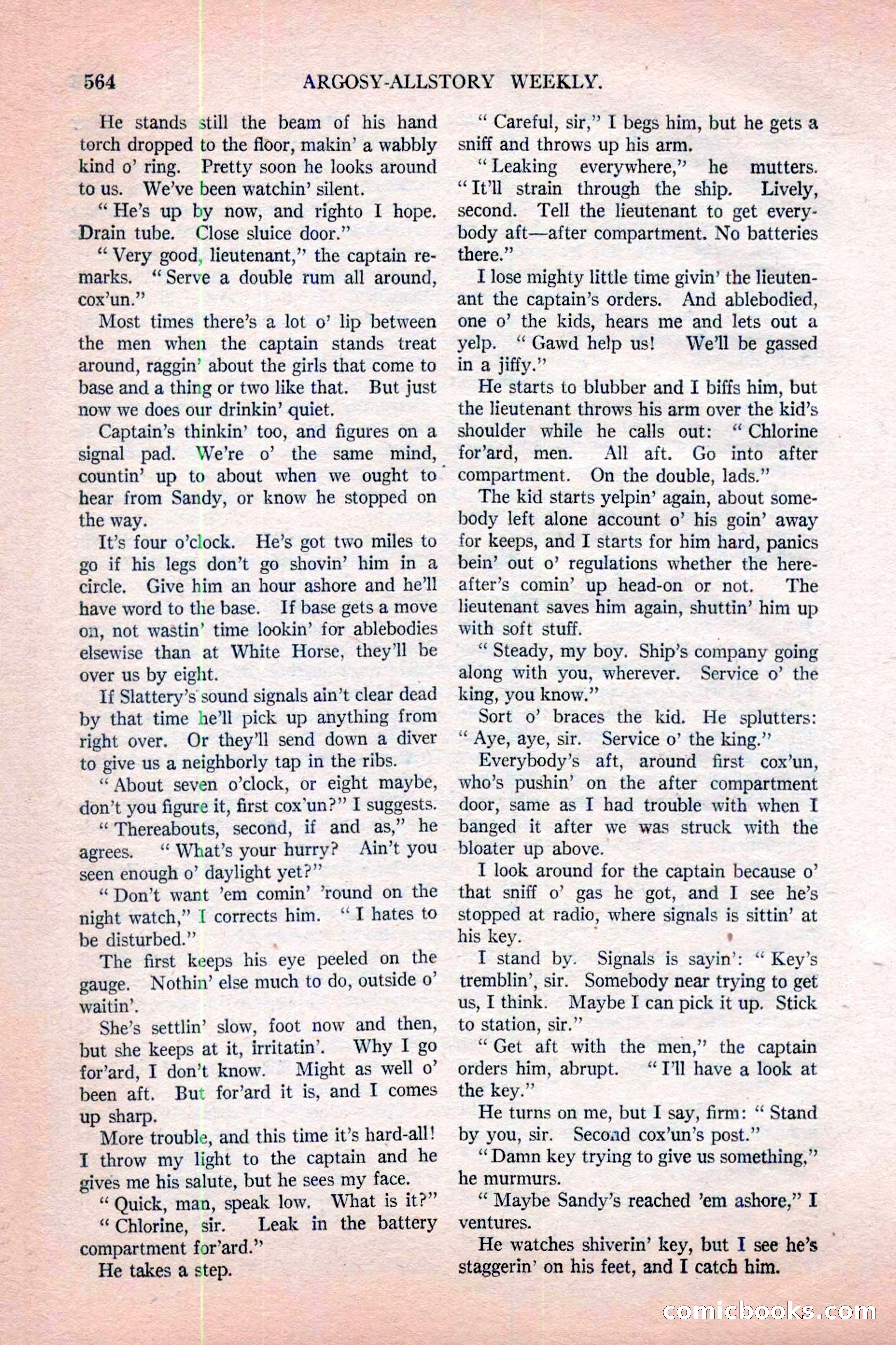 Argosy All-Story Weekly, November 12, 1927 — page 90 of 168