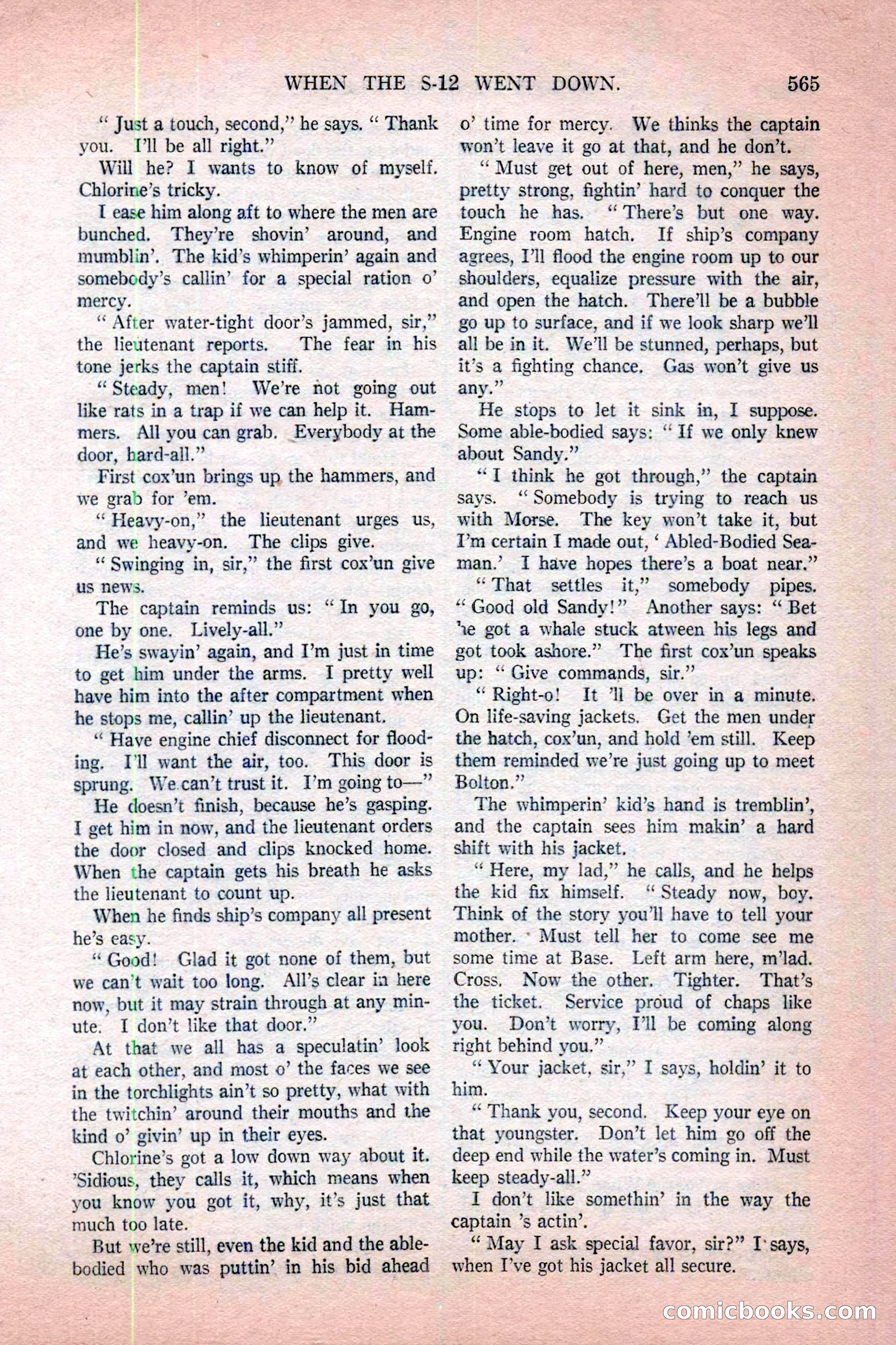 Argosy All-Story Weekly, November 12, 1927 — page 91 of 168