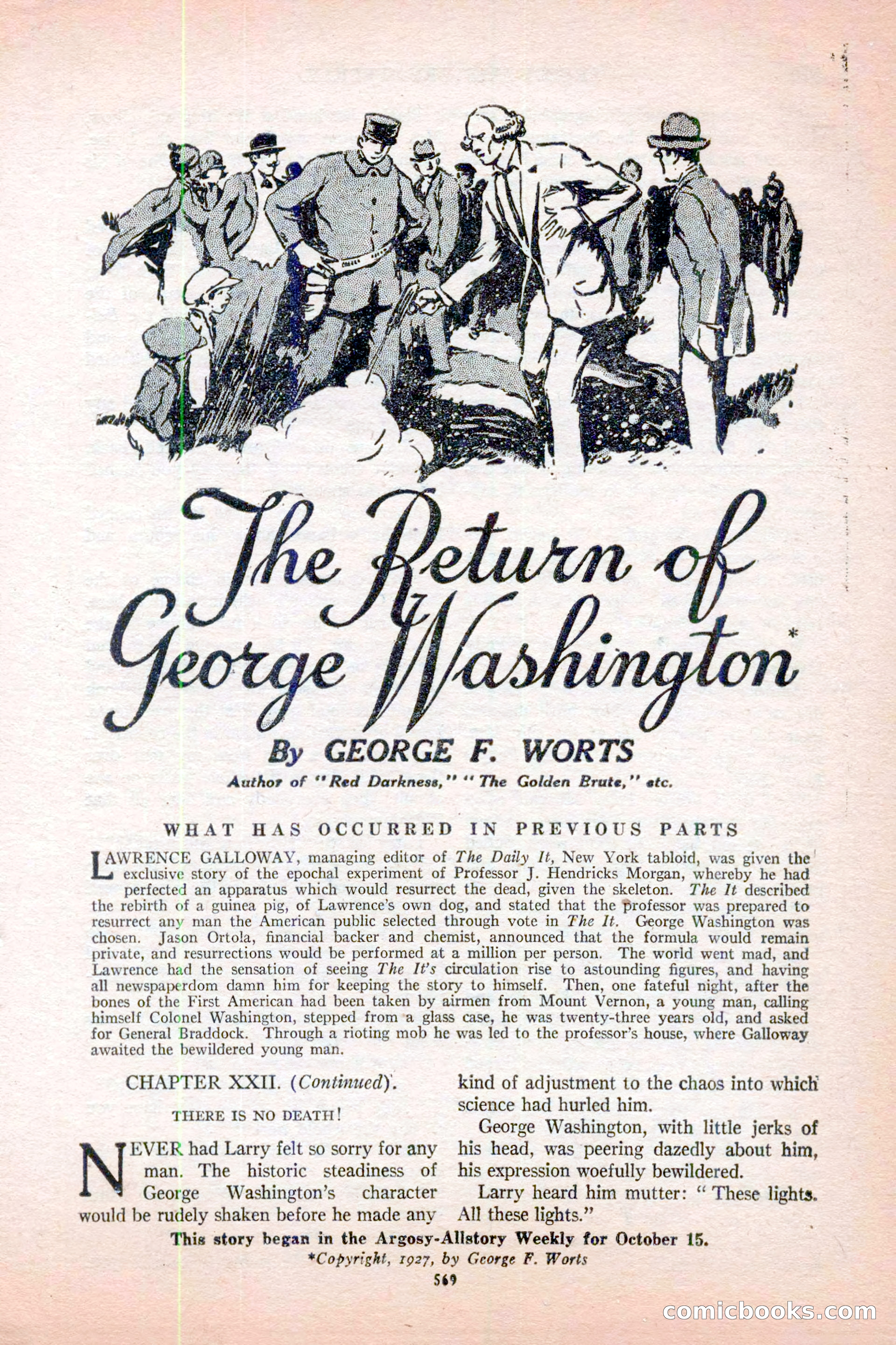 Argosy All-Story Weekly, November 12, 1927 — page 95 of 168