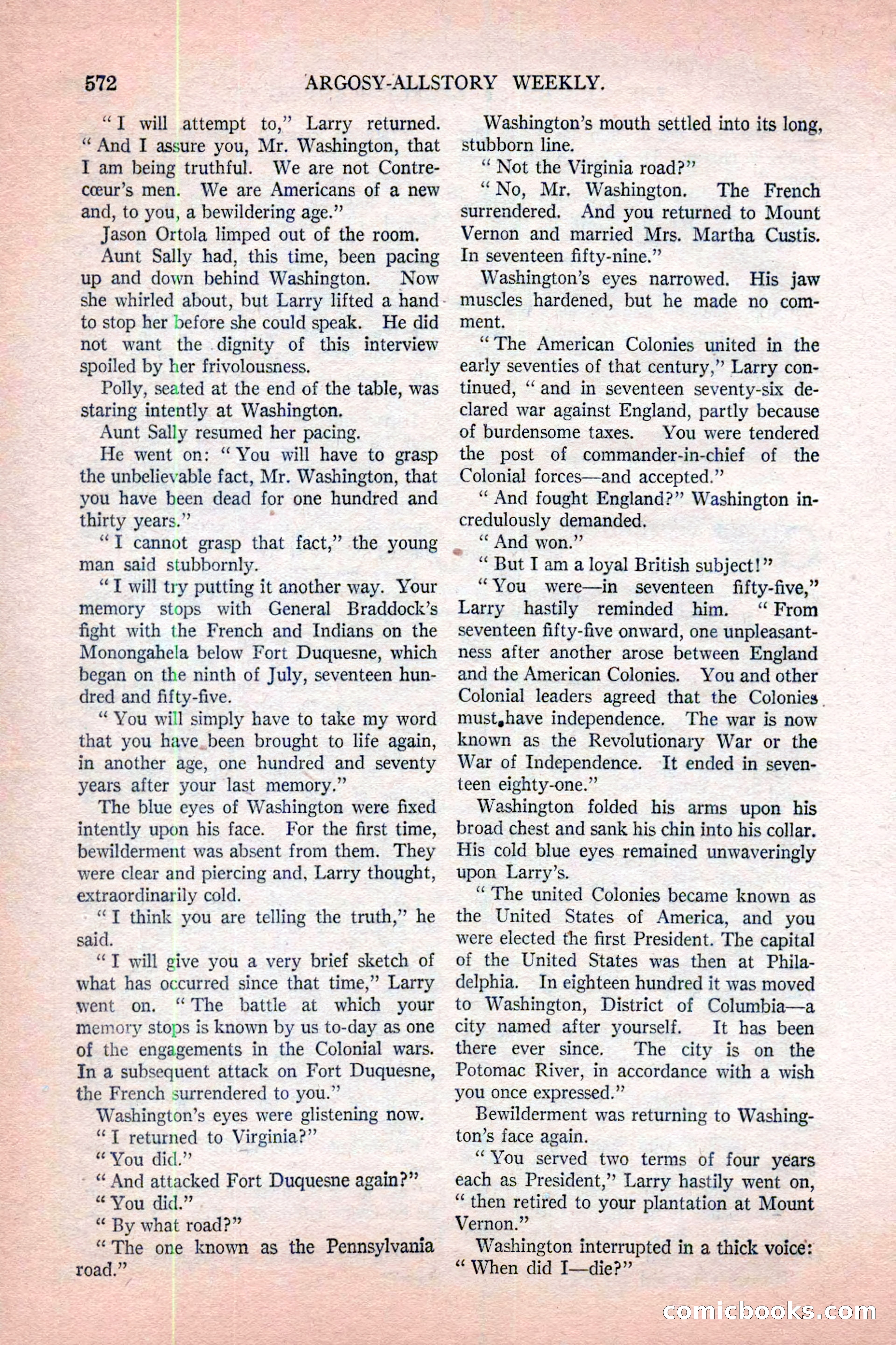 Argosy All-Story Weekly, November 12, 1927 — page 98 of 168